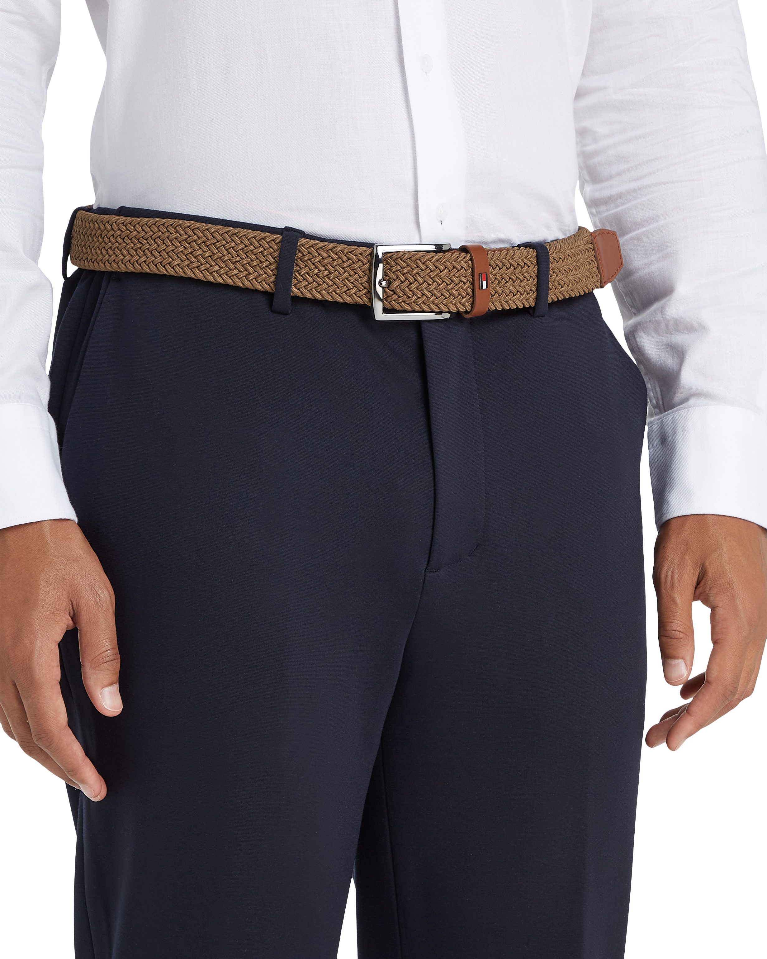 Tommy Hilfiger Gevlochten riem DENTON ELASTIC In grootte verstelbaar