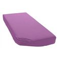 hoeslaken, bellana, »jersey classic«, voor kinderen paars hoeslaken, bellana, »jersey classic«, voor kinderen paars