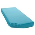 hoeslaken, bellana, »jersey classic«, voor kinderen blauw hoeslaken, bellana, »jersey classic«, voor kinderen blauw