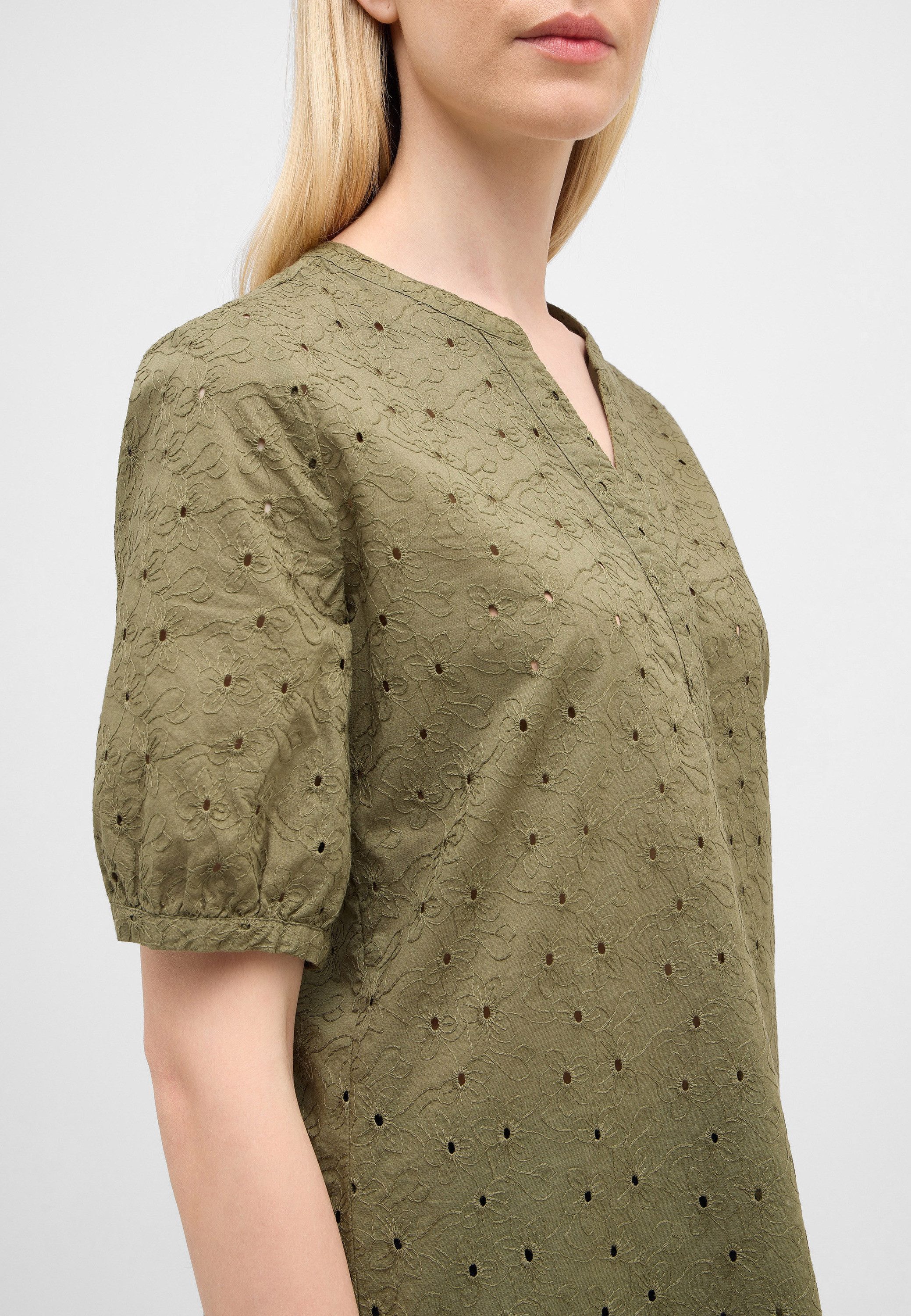Eterna Blouse zonder sluiting Regular fit