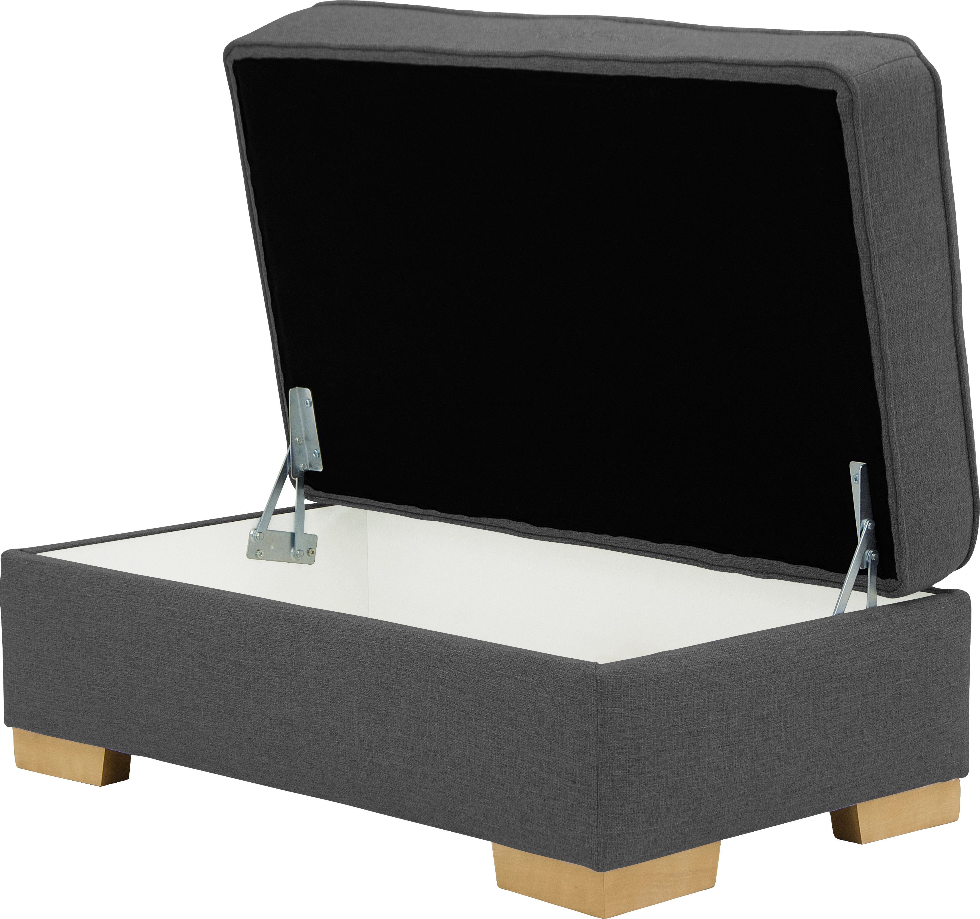Home affaire Hocker met bergruimte Savoy incl. grote bergruimte, passend bij de "savoy"-serie, 2 stofkwaliteiten