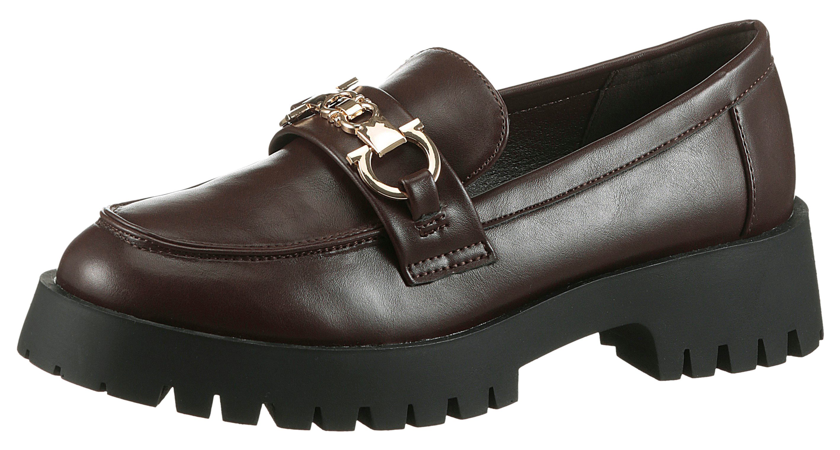 Aniston SHOES Loafers slippers, lage schoen met comfortabele breedte g (=breed) - nieuwe collectie