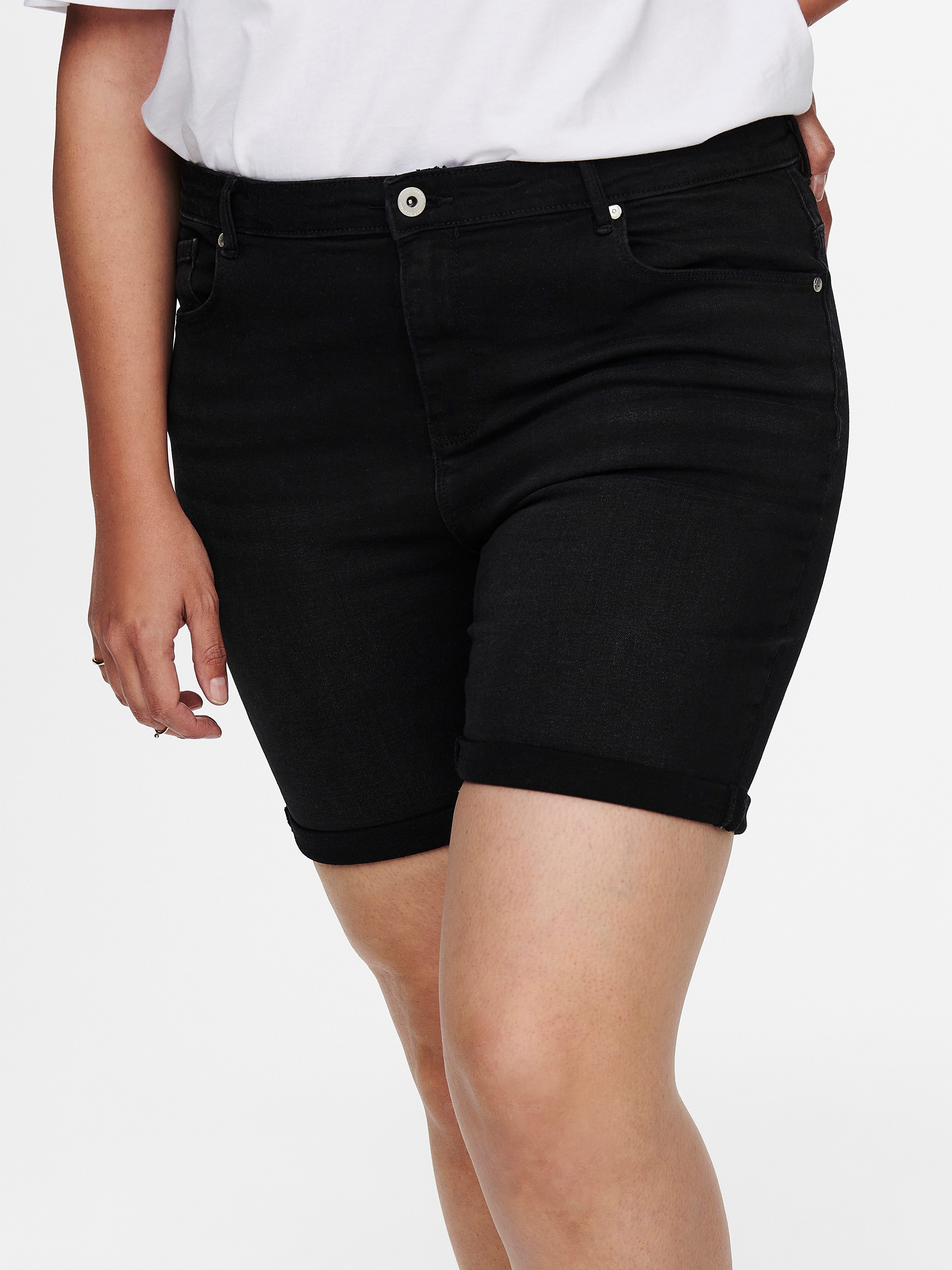 ONLY CARMAKOMA Jeansshort CARLAOLA HW SHORTS AZG573 DNM