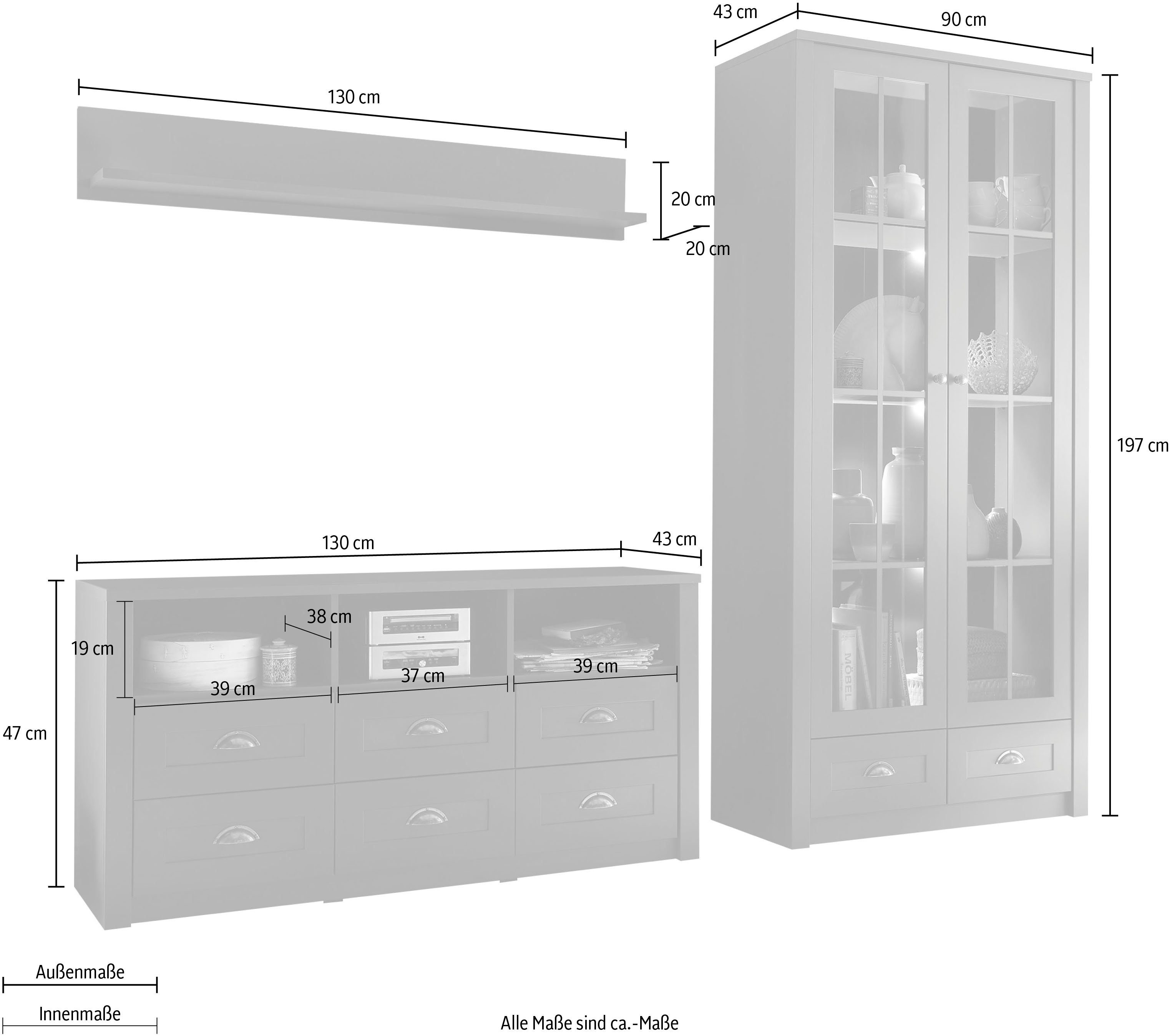 Home affaire Wandmeubel ASCOT