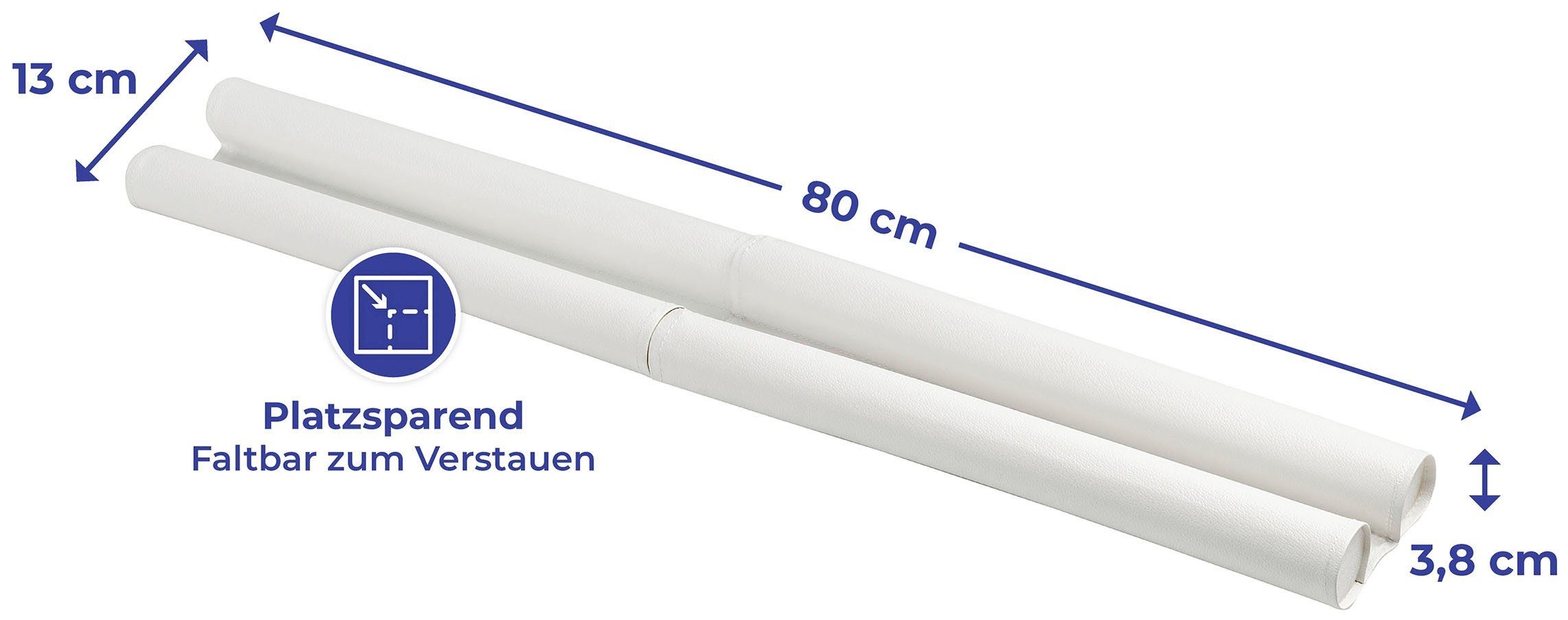 Maximex Tochtrol wit, opvouwbaar