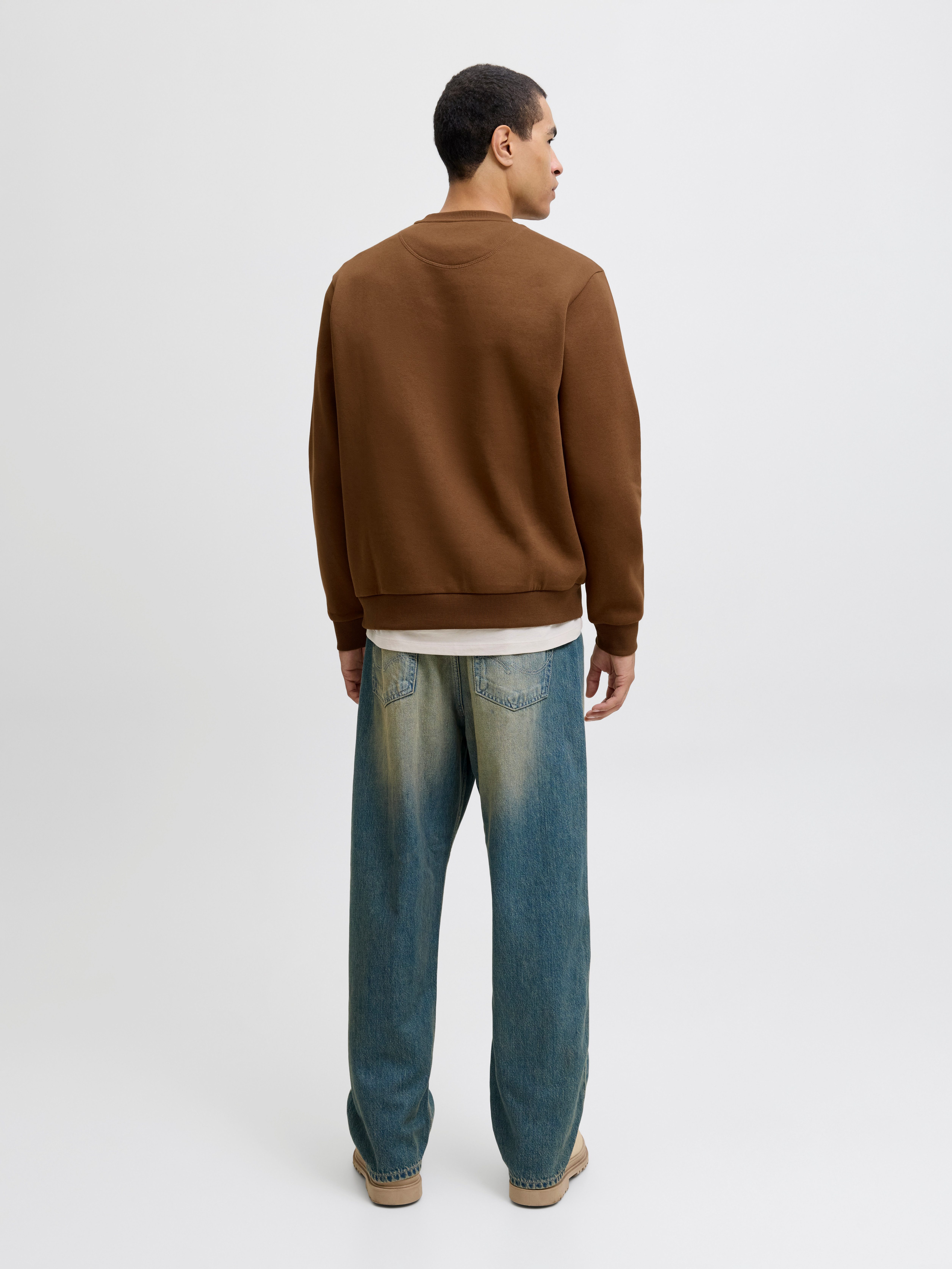 Jack & Jones Sweatshirt JJEBRADLEY met ribboorden voor dagelijks gebruik en vrije tijd