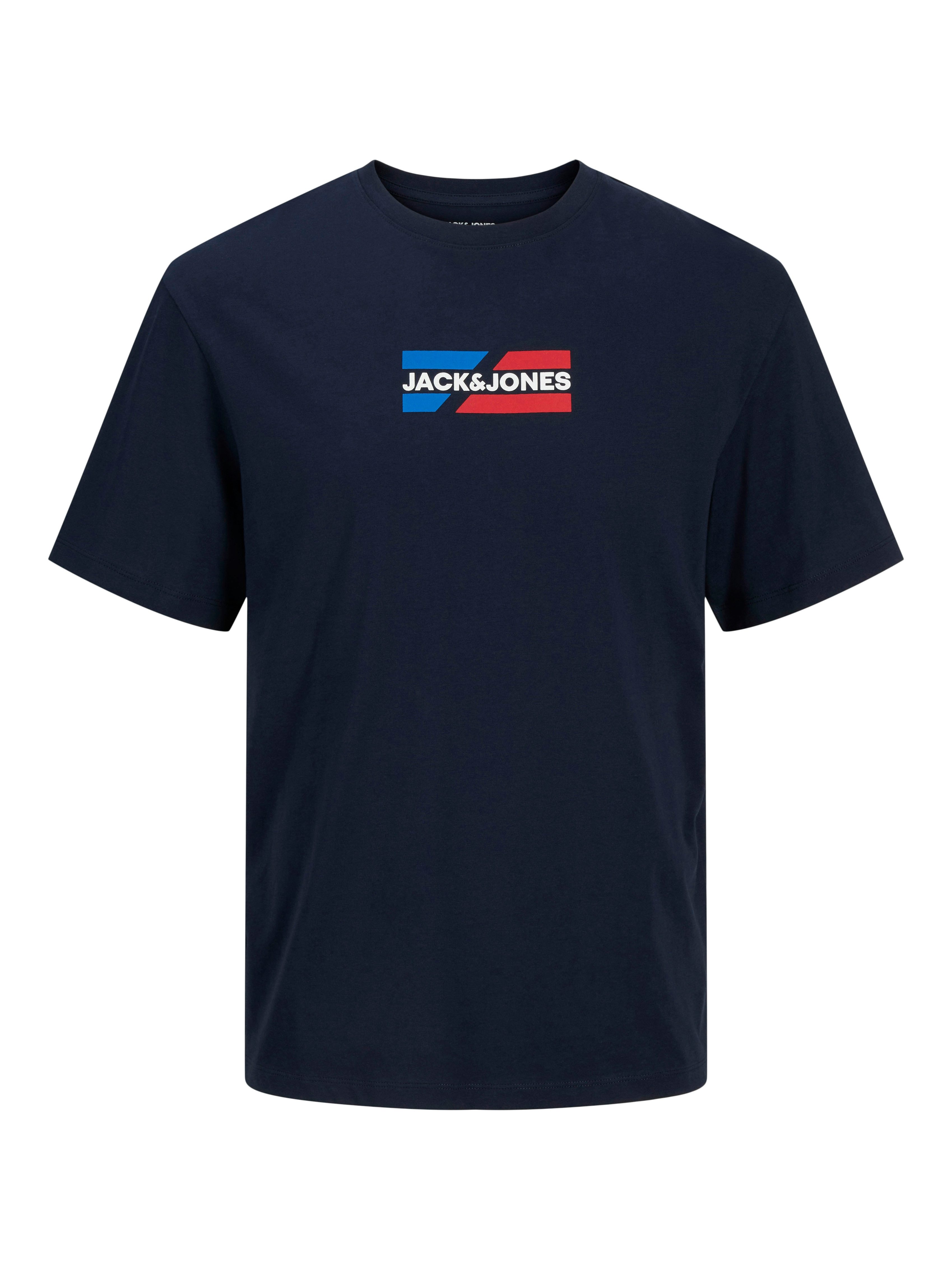 Jack & Jones Shirt met ronde hals JJECORP GRAPHIC TEE SS O-NECK NOOS