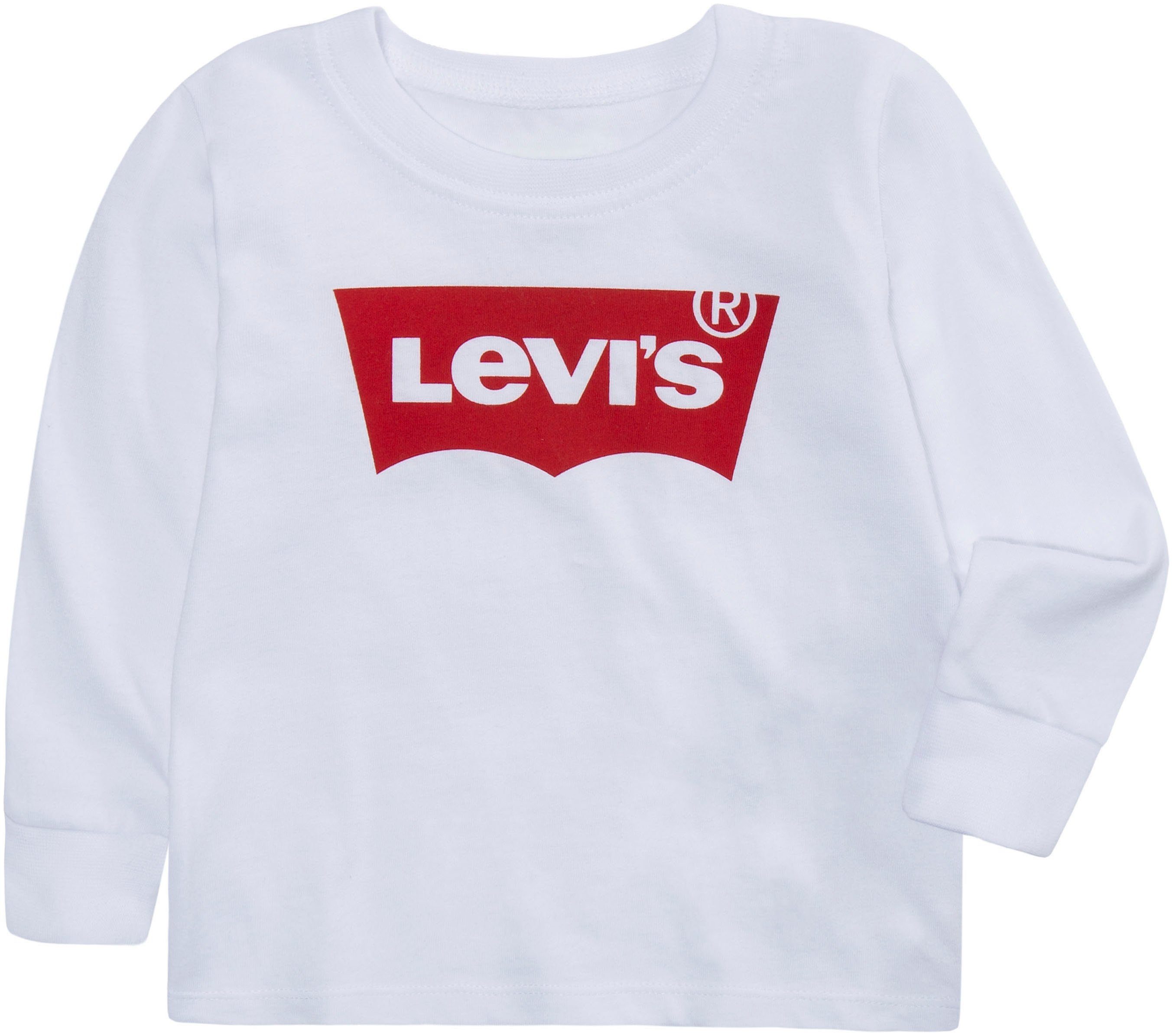 Levi's Kidswear Shirt met lange mouwen Batwing tee