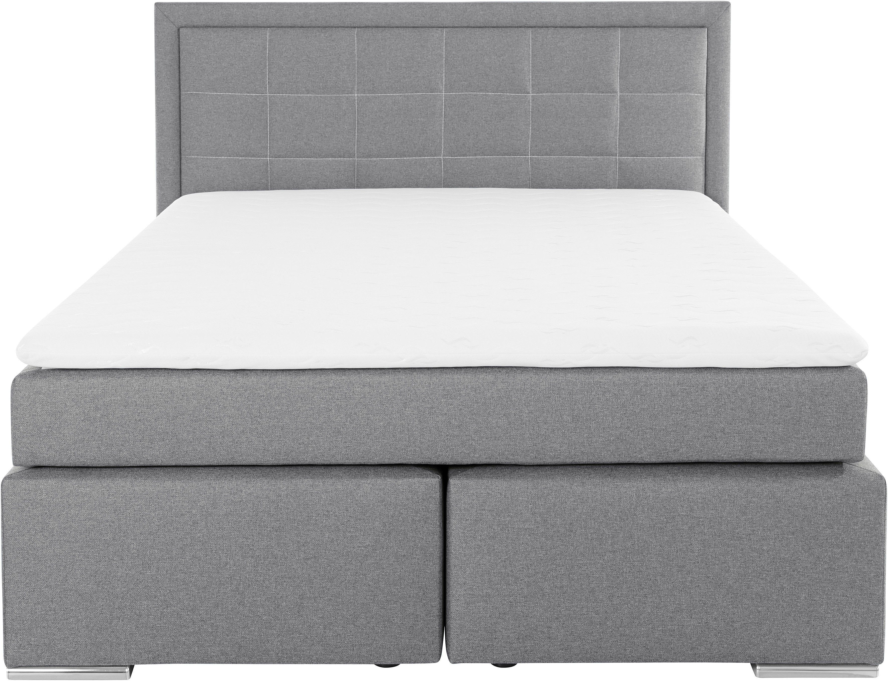 COLLECTION AB Boxspring Athena, OTTOs Choice, Topseller wahlweise mit Bettkasten inclusief topper bij uitvoering met matras, in hardheden h2, h3, h4