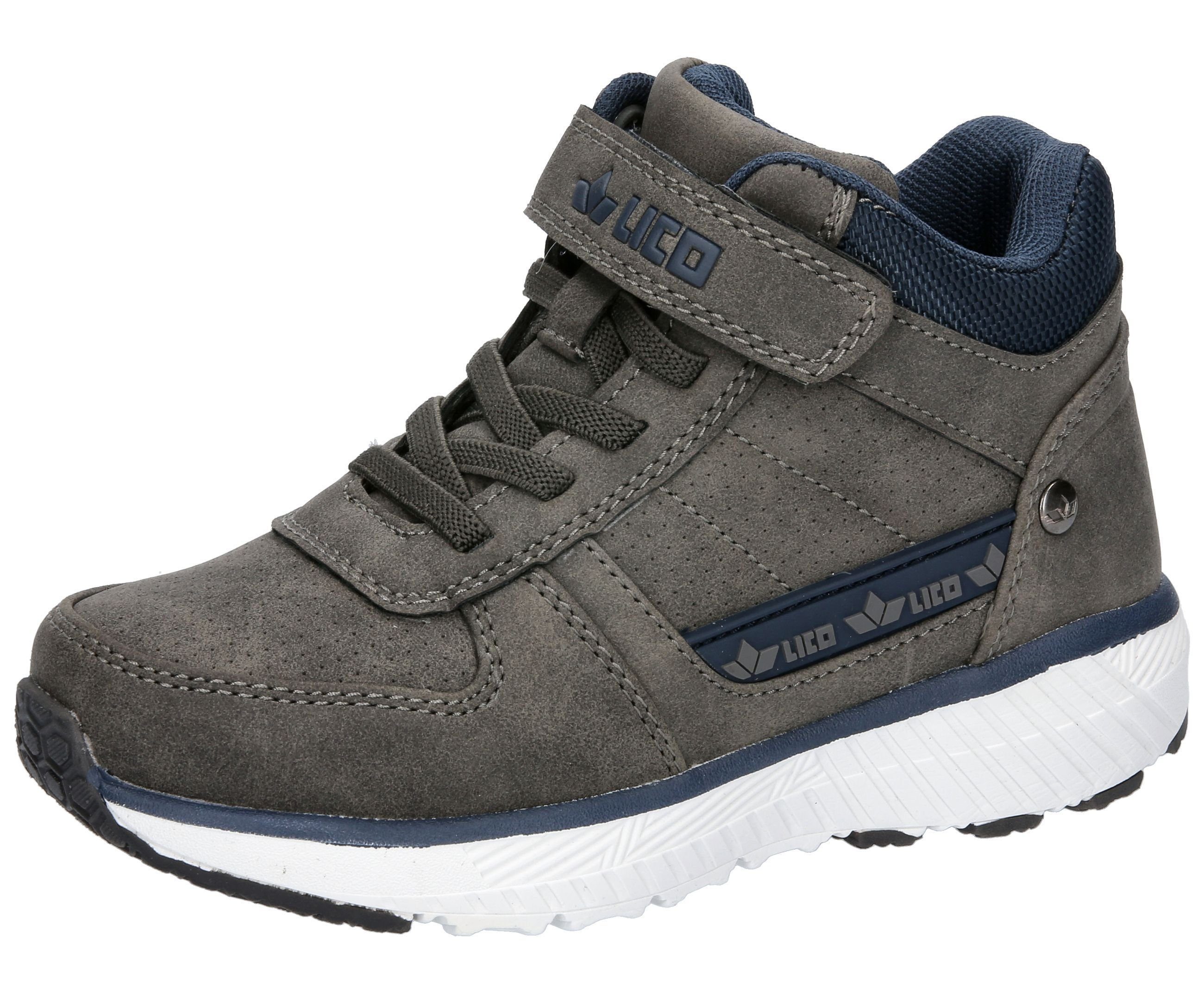 Lico Sneakers Vrijetijdsschoen Carson VS jongens sneakers maat 34 EU grijs