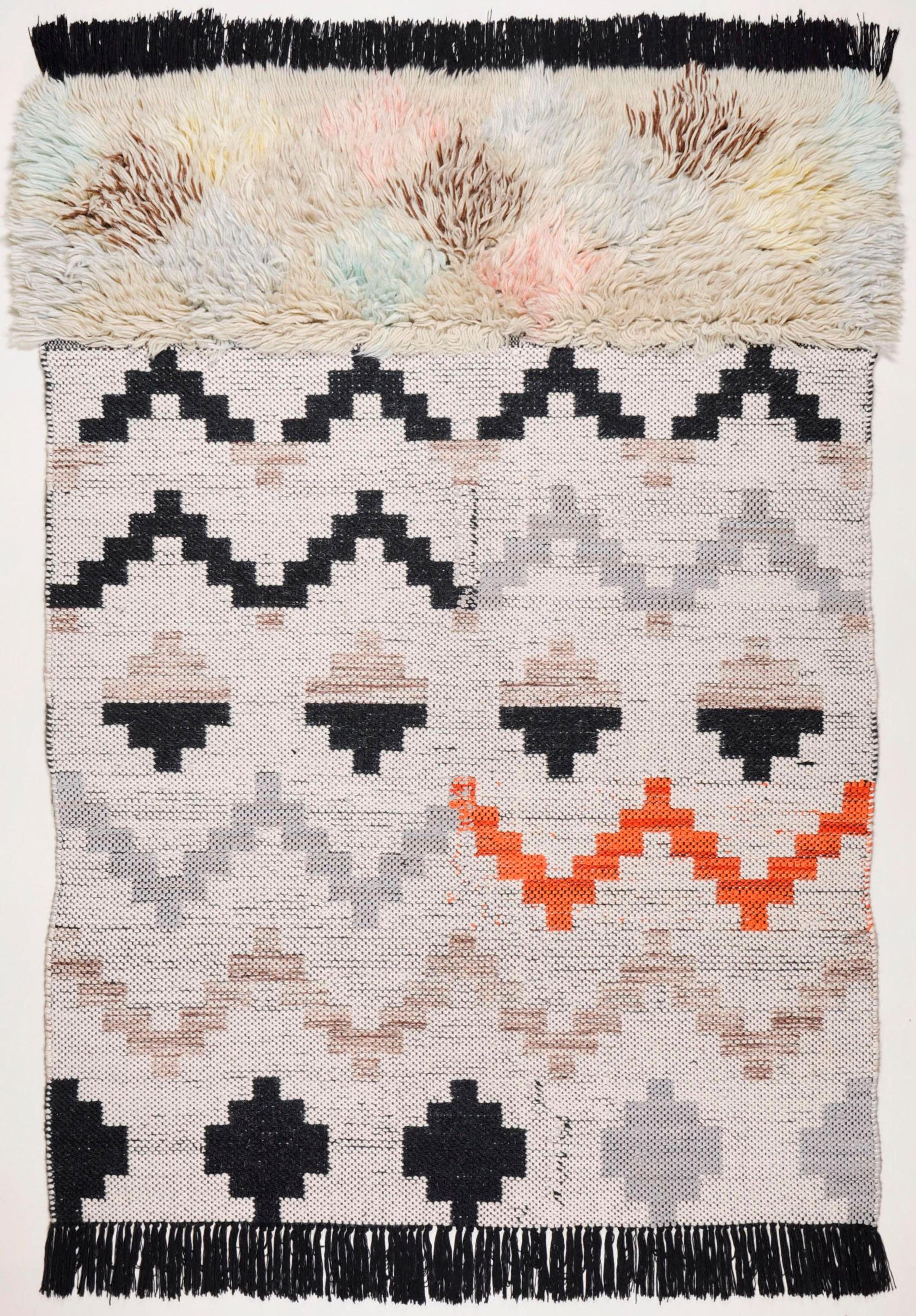 THEKO Vloerkleed Nomadic 3960 met de hand geweven, met franje, ideaal in de woonkamer & slaapkamer