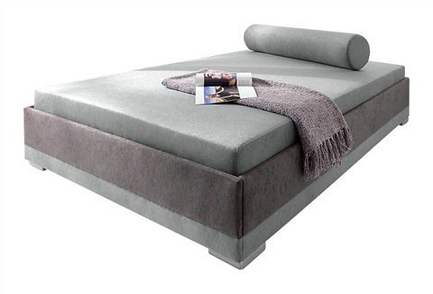 Maintal Bed grijs, slaapbanken, 90 cm x 200 cm, Koudschuimmatras