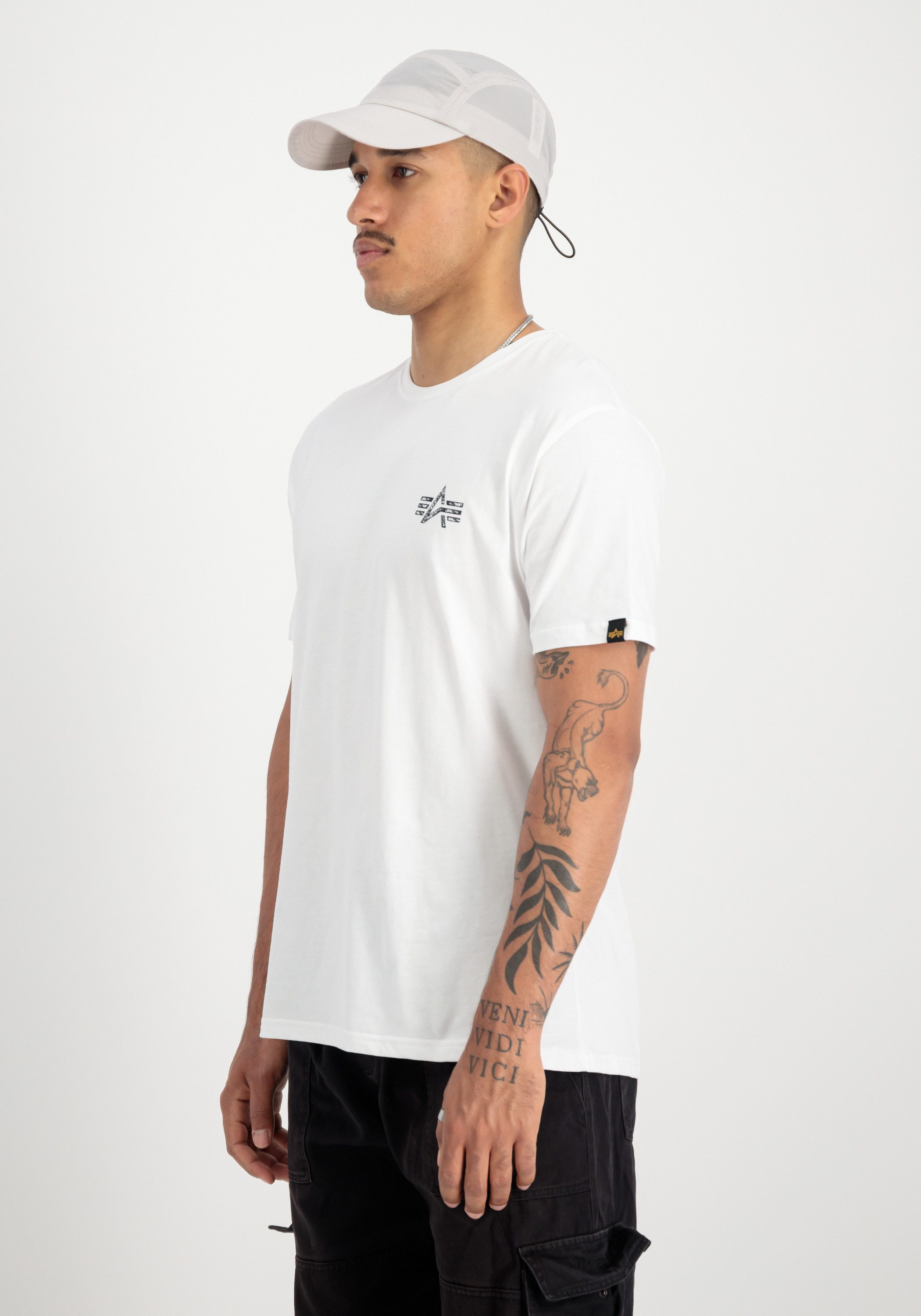 Alpha Industries T-shirt Men T-Shirts Signature Backprint T-Shirt