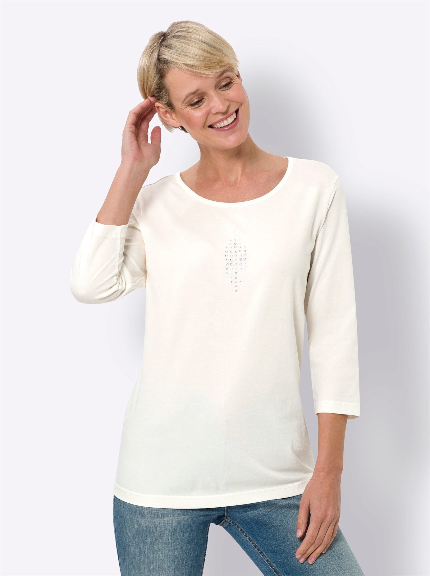 Classic Basics Shirt met 3 4 mouwen Set van 2 shirts (2-delig)