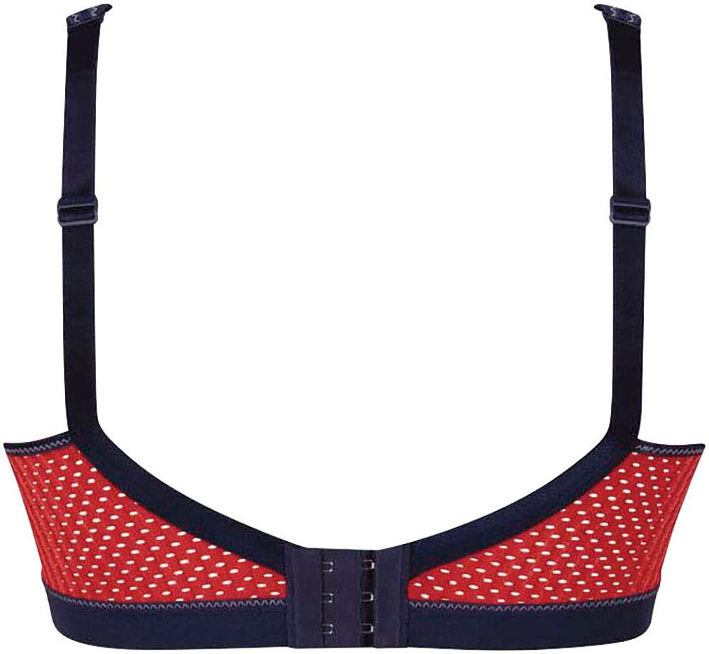 Anita Active Sport-bh Momentum Ademend, licht glanzend, comfortabele schouderbanden gepolsterd