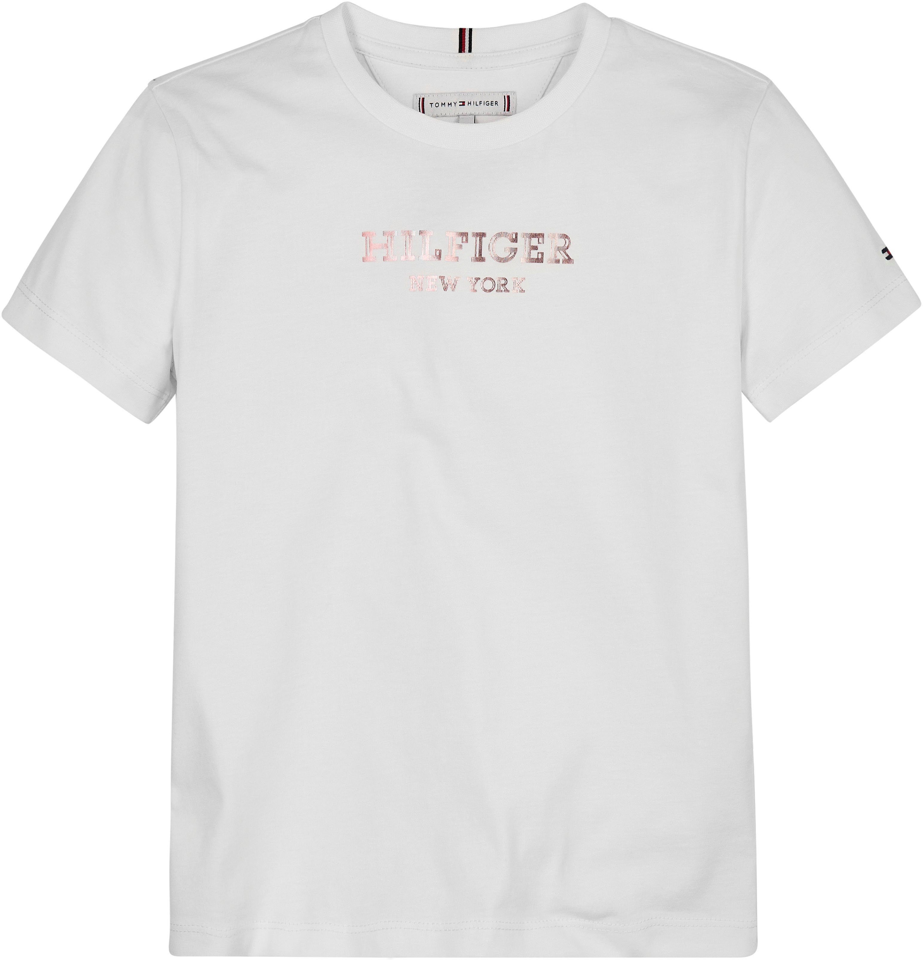 Tommy Hilfiger T-shirt MONOTYPE FOIL PRINT TEE S/S