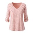 ambria shirt met print shirt (1-delig) roze