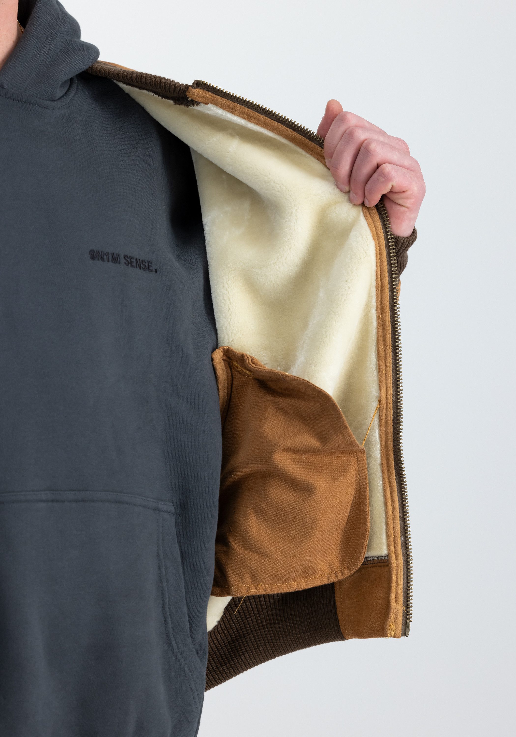 Alpha Industries Bomberjack MA-1 Faux Suede