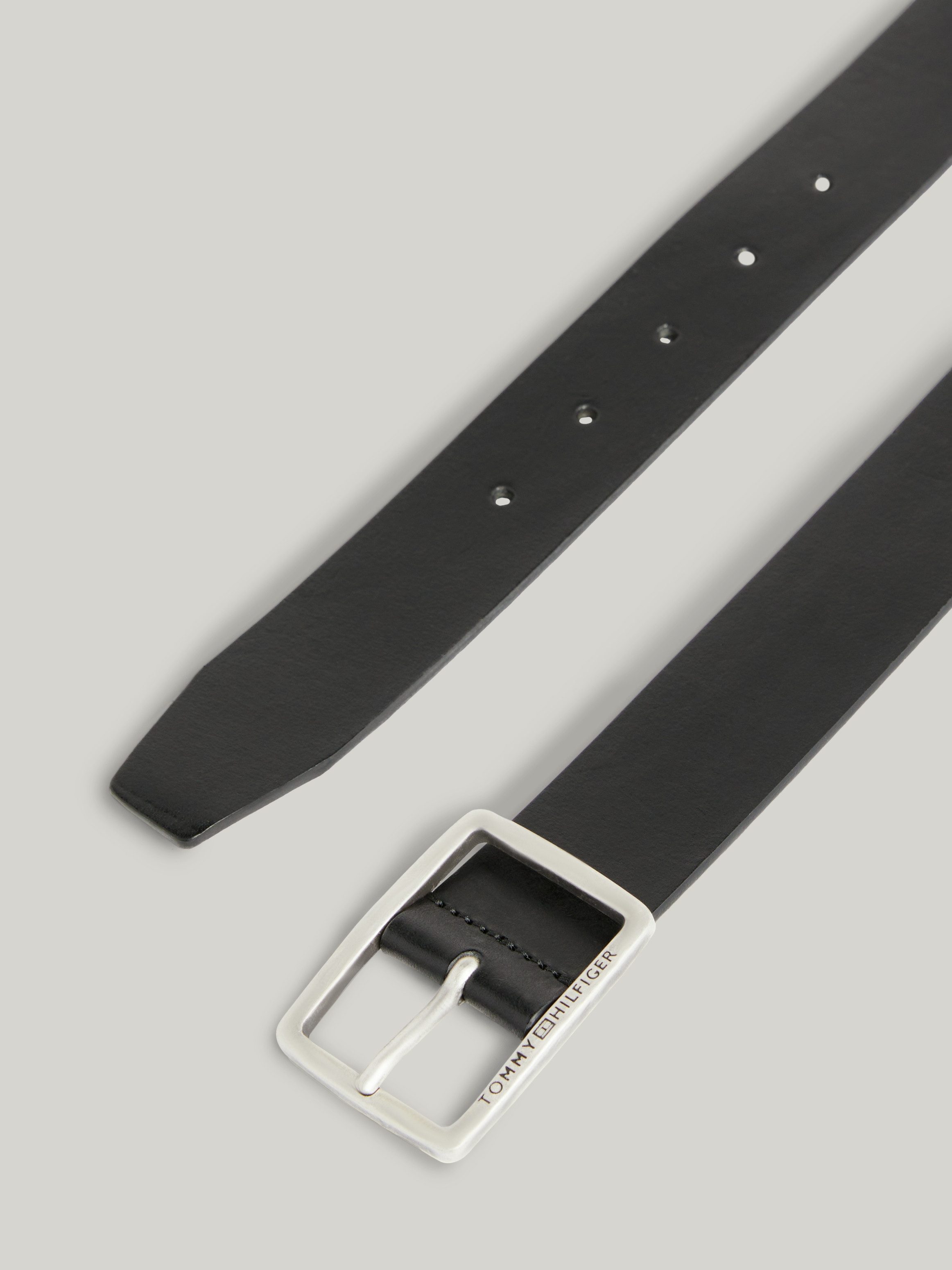 Tommy Hilfiger Leren riem JEANS BUCKLE 3.5