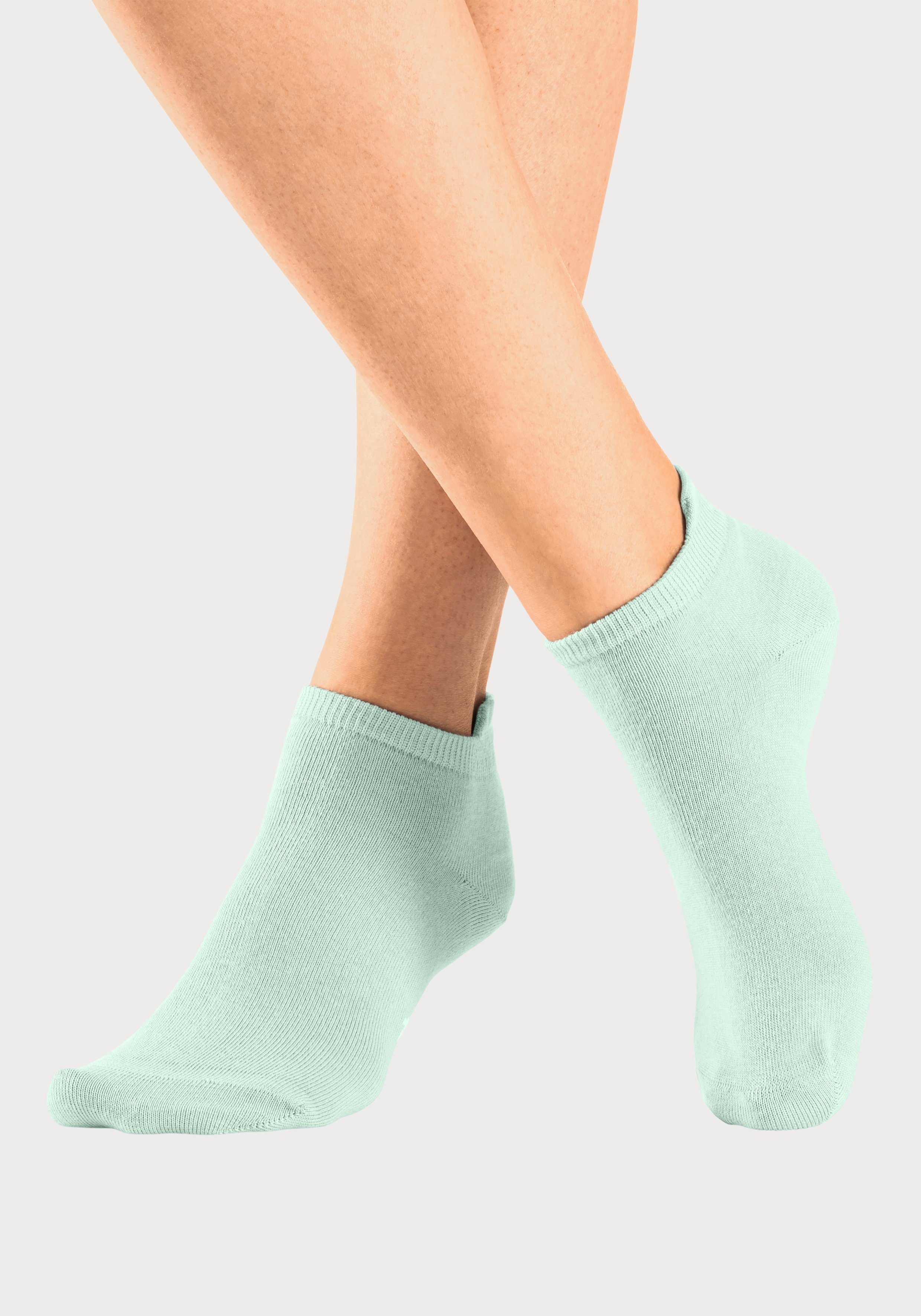 KangaROOS Sneakersokken met verhoogde boord (set 10 paar)