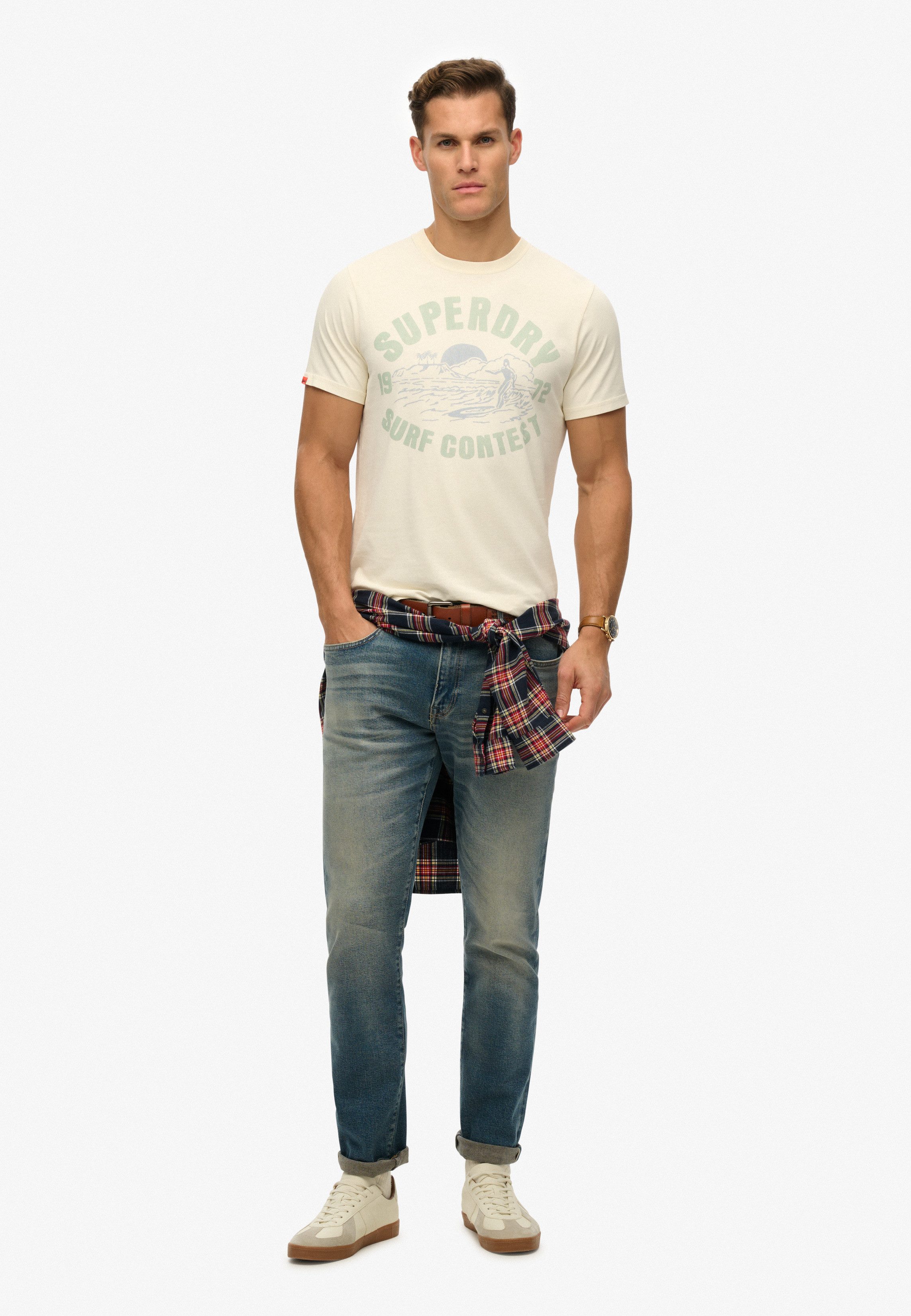 Superdry Shirt met ronde hals LO-FI OUTDOOR RELAXED TEE
