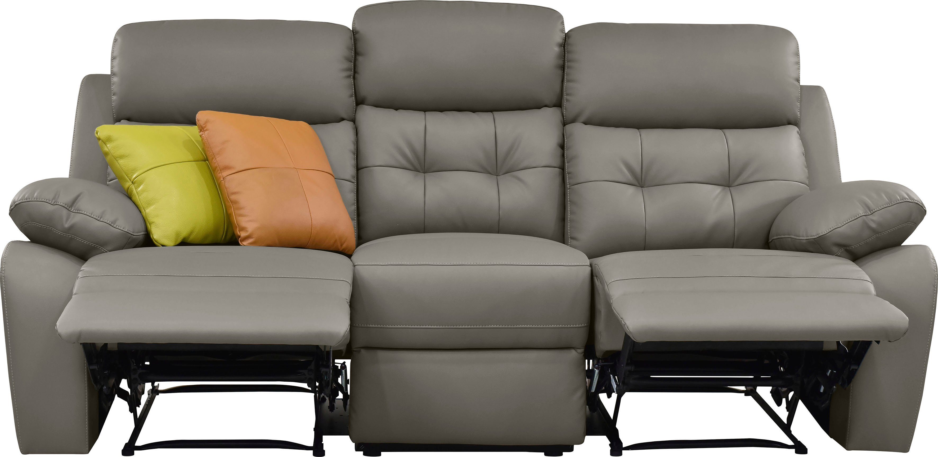 Home affaire 3-zitsbank Lannilis met handmatige en elektrische relaxfunctie