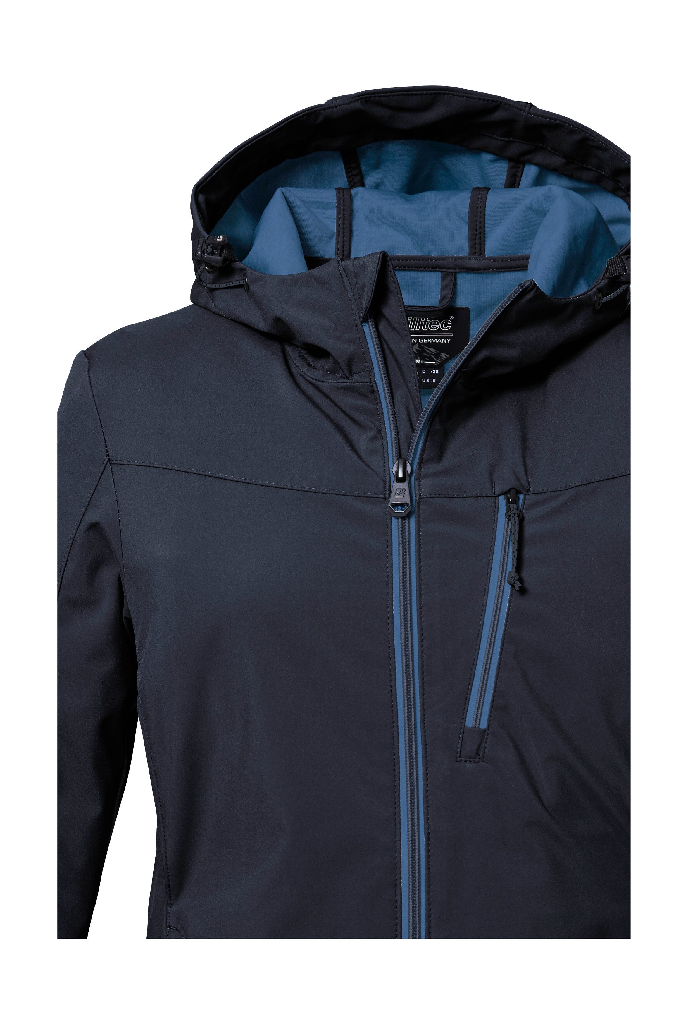 Killtec Softshell-jack KOS 89 WMN SFTSHLL JCKT Dames softshelljack: wind- en waterdicht, ademend