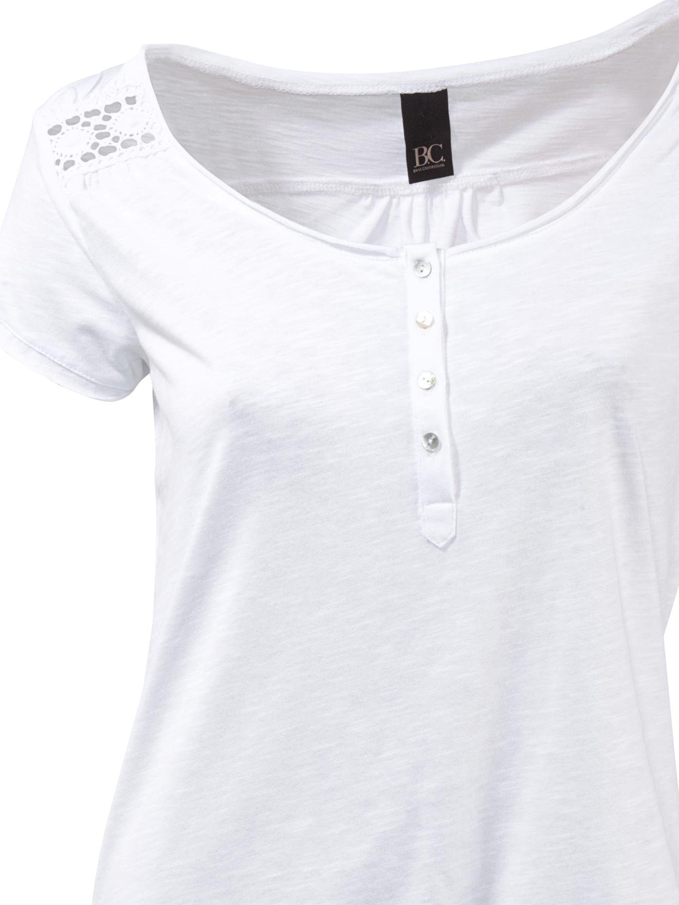 heine Shirt met ronde hals (1-delig)