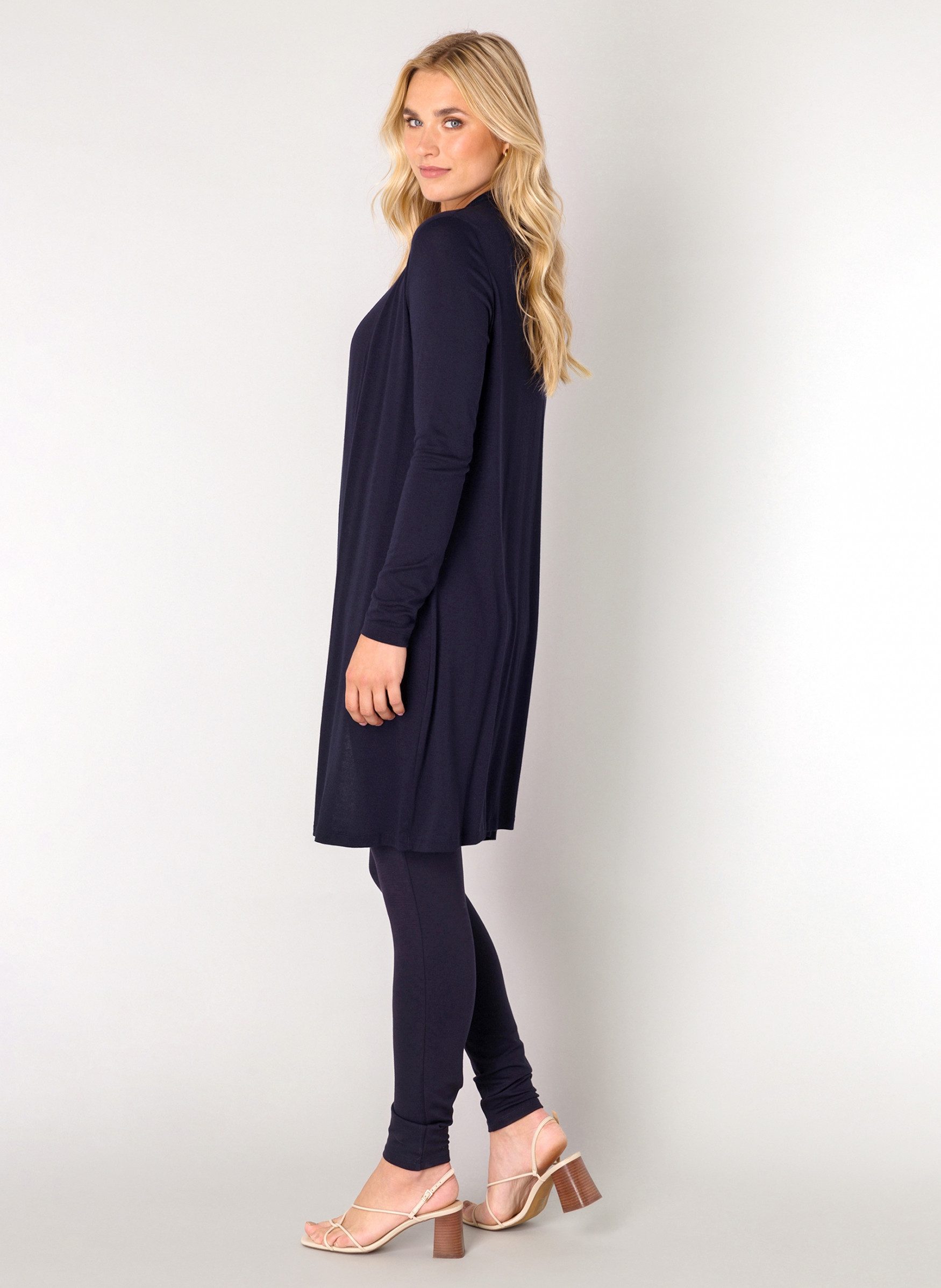 Base Level Lang vest Yayla long zonder sluiting