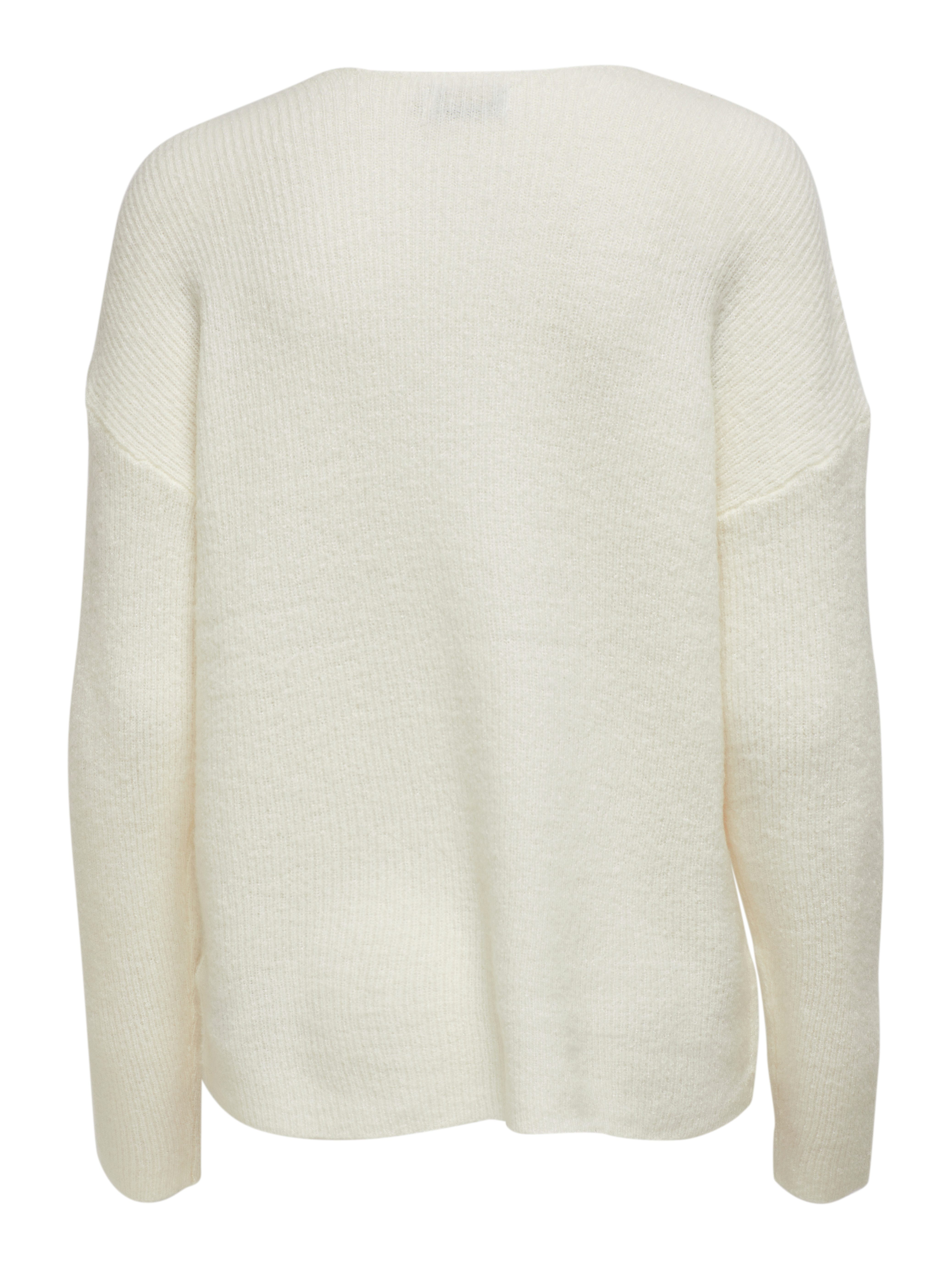 Only Trui met V-hals ONLCAMILLA V-NECK L/S PULLOVER KNT NOOS
