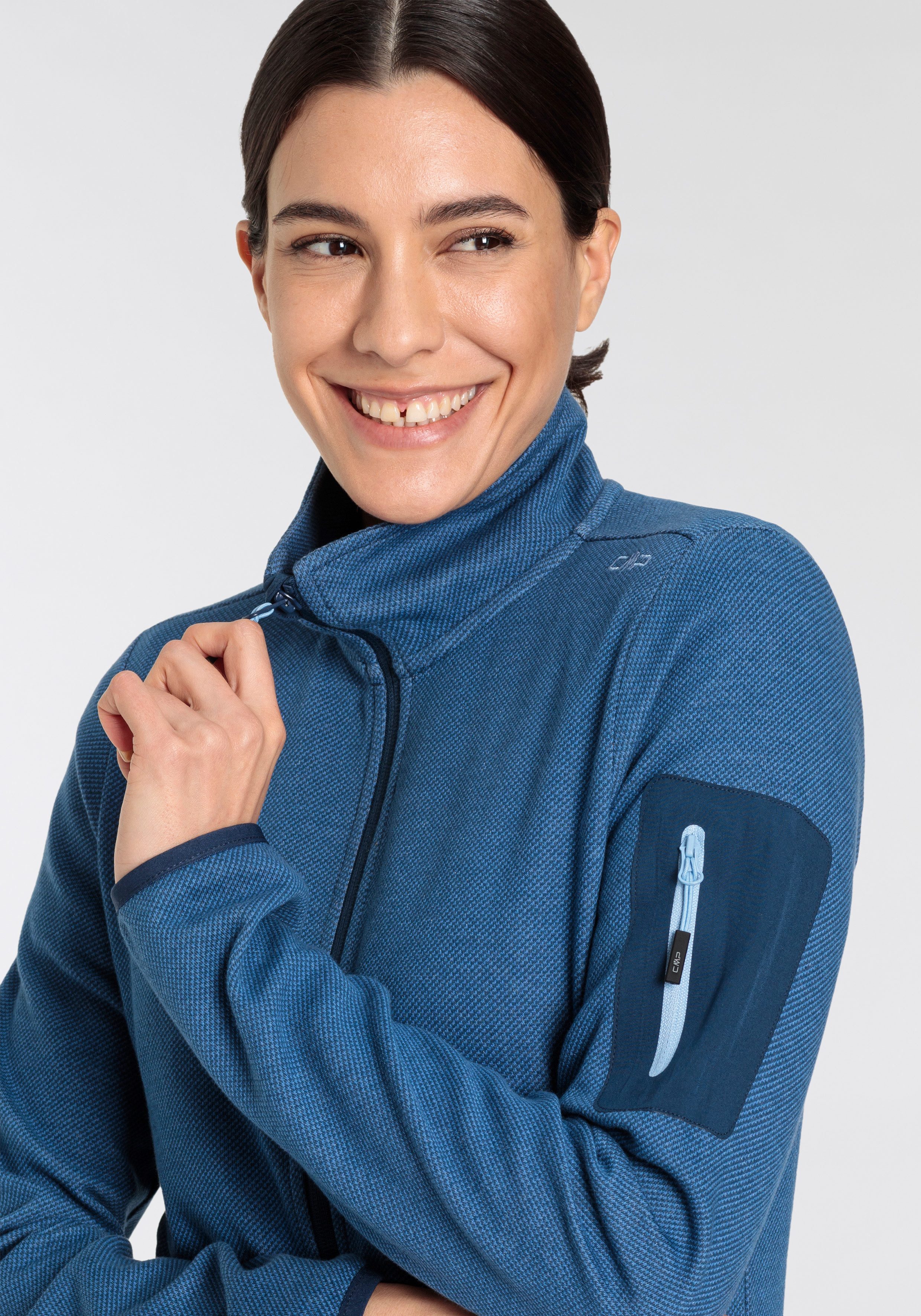 CMP Gebreid fleecejack WOMAN JACKET