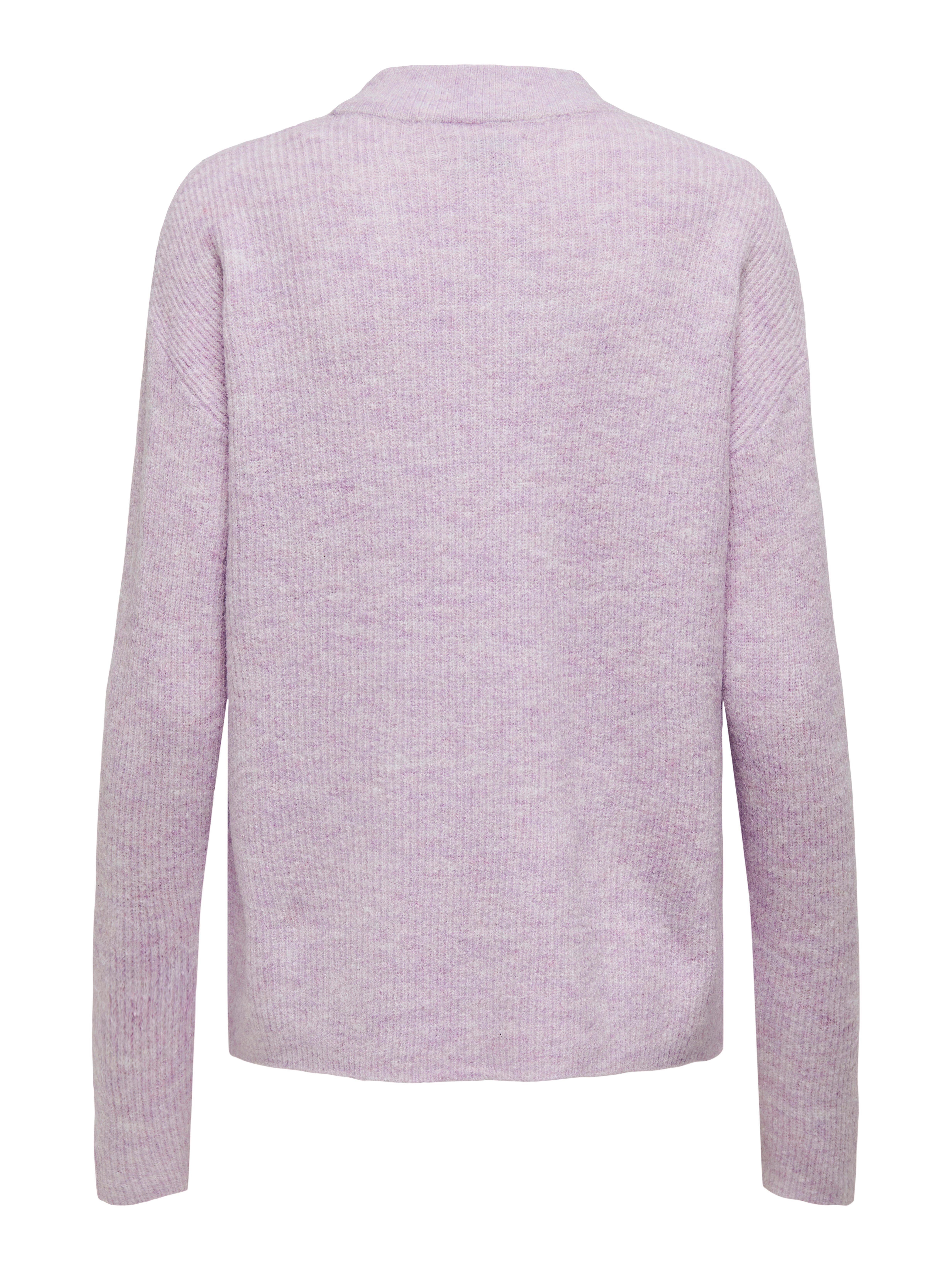 Only Gebreide trui ONLCAMILLA O-NECK L/S PULLOVER KNT