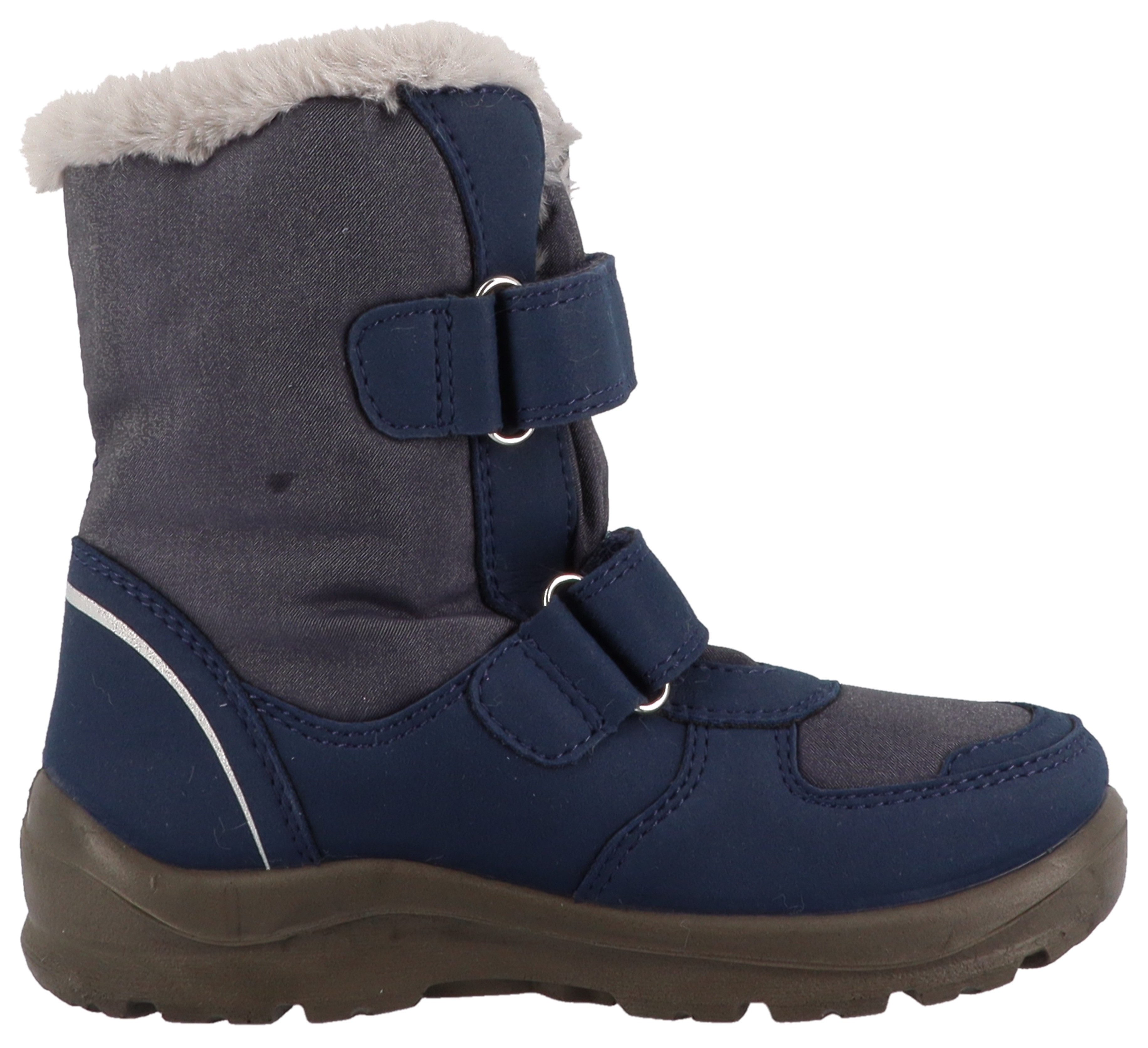 Lurchi Winterlaarzen Kasandra SYMPATEX Klittenbandboots met glitter, maatsjabloon om te downloaden