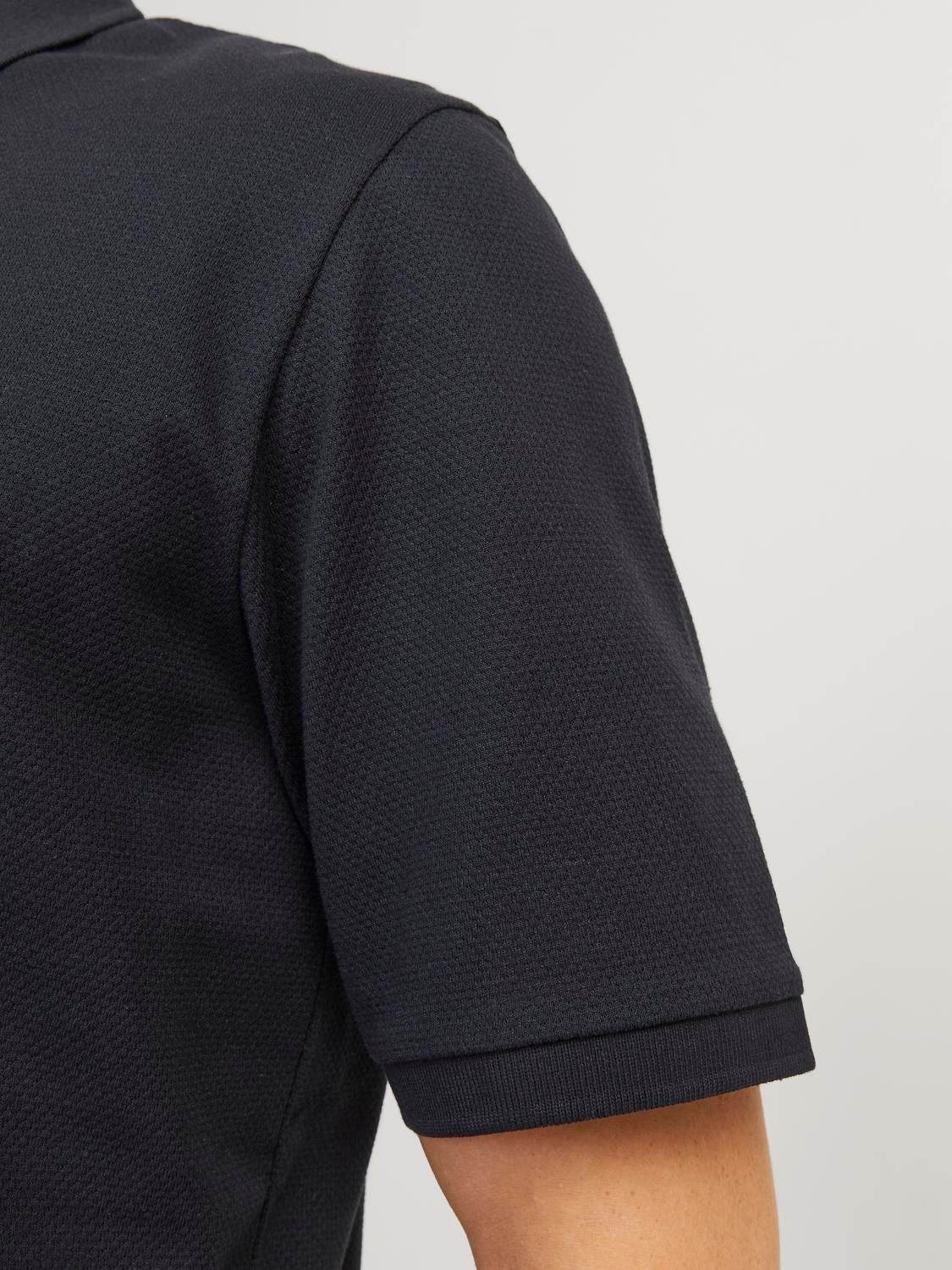 Jack & Jones Poloshirt JJEMAC ZIP SS POLO SN
