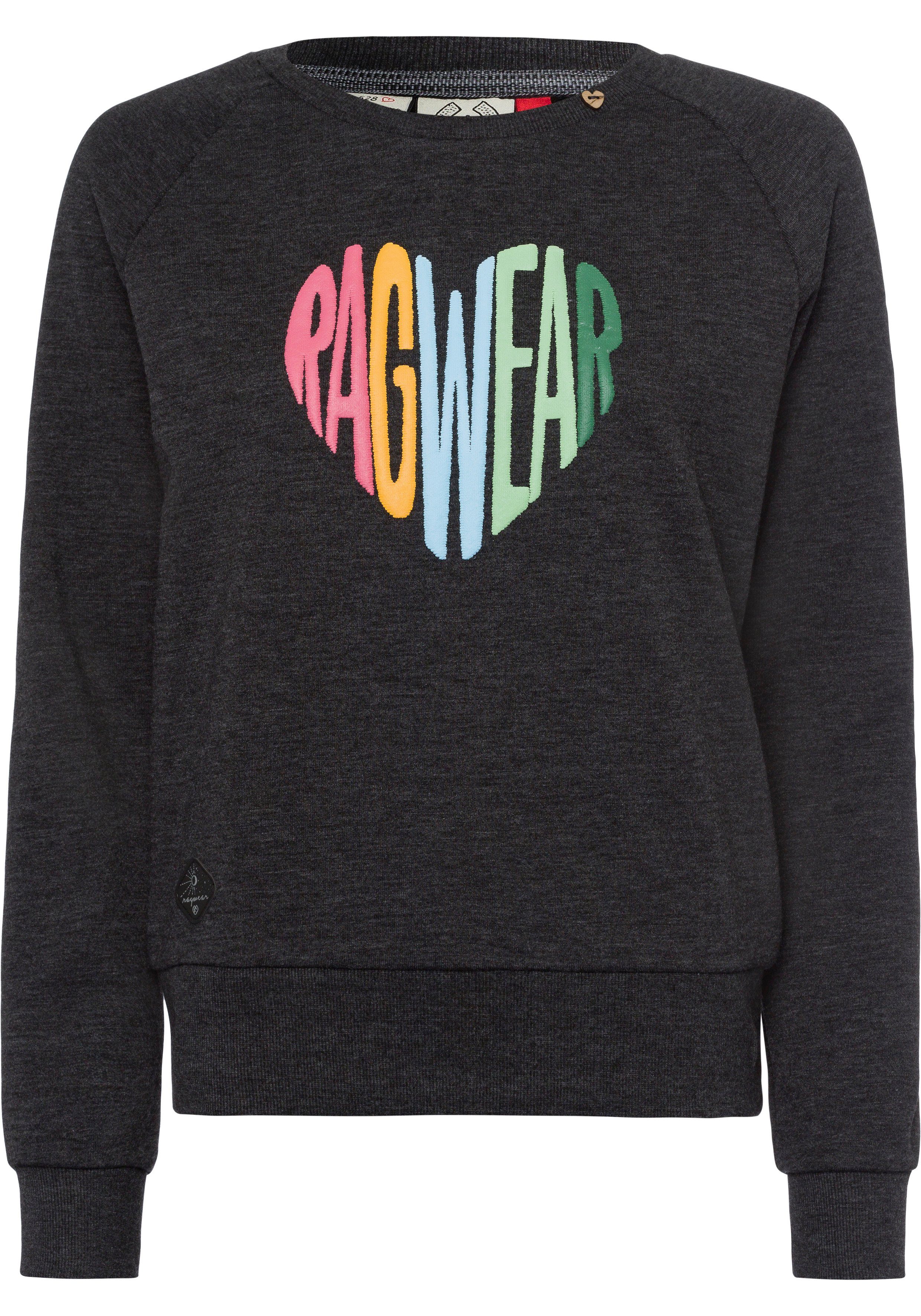 Ragwear Sweater JOHANKA LOVE O in rainbow pride look