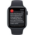 apple watch se modell 2022 gps 44mm zwart