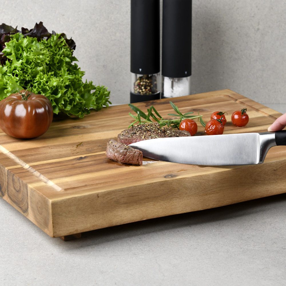 KESPER for kitchen & home Snijplank met saprand, acacia, FSC (1 stuk)