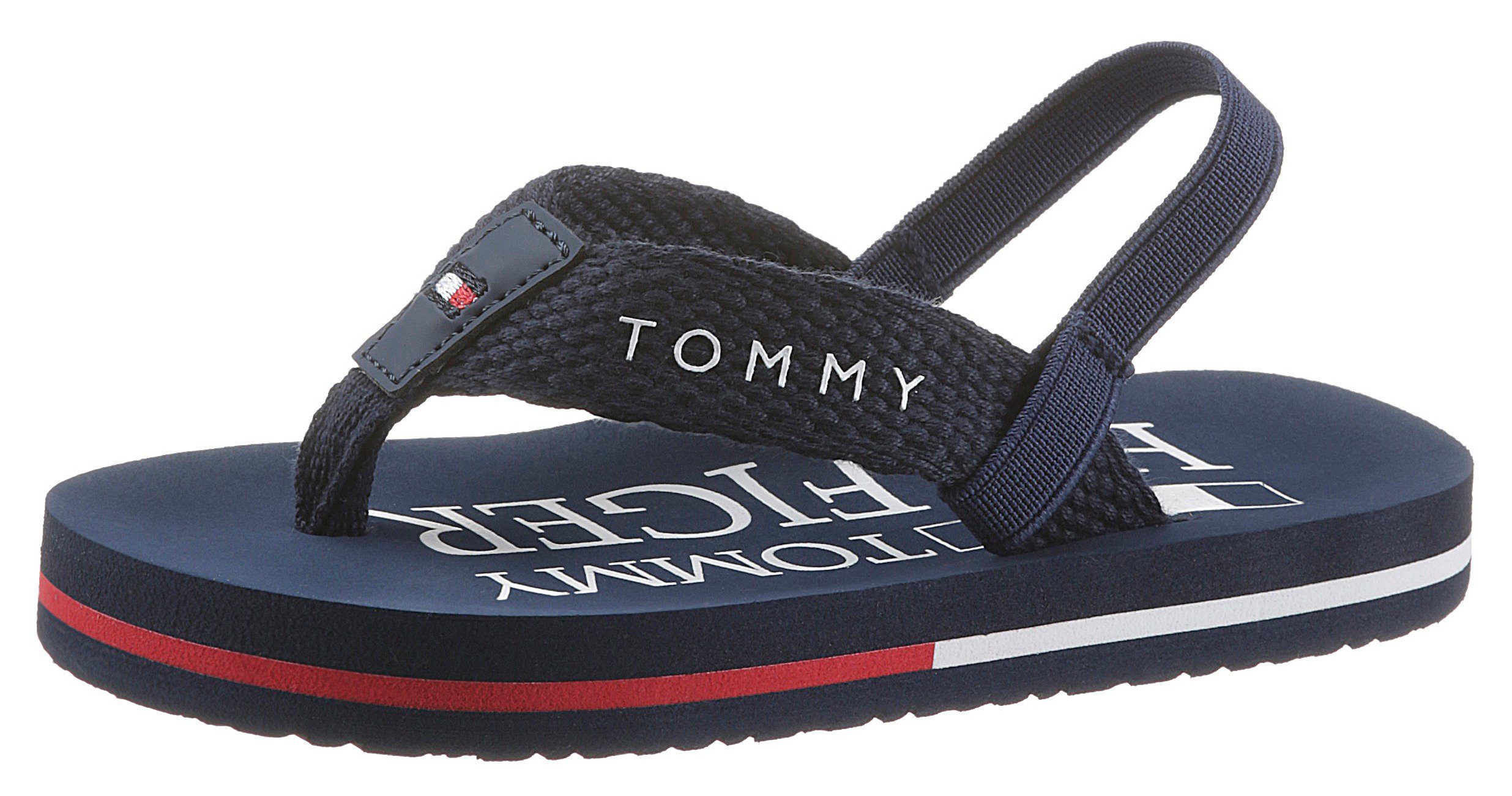 Tommy Hilfiger Teenslippers met elastiek bij de hiel online shoppen | OTTO