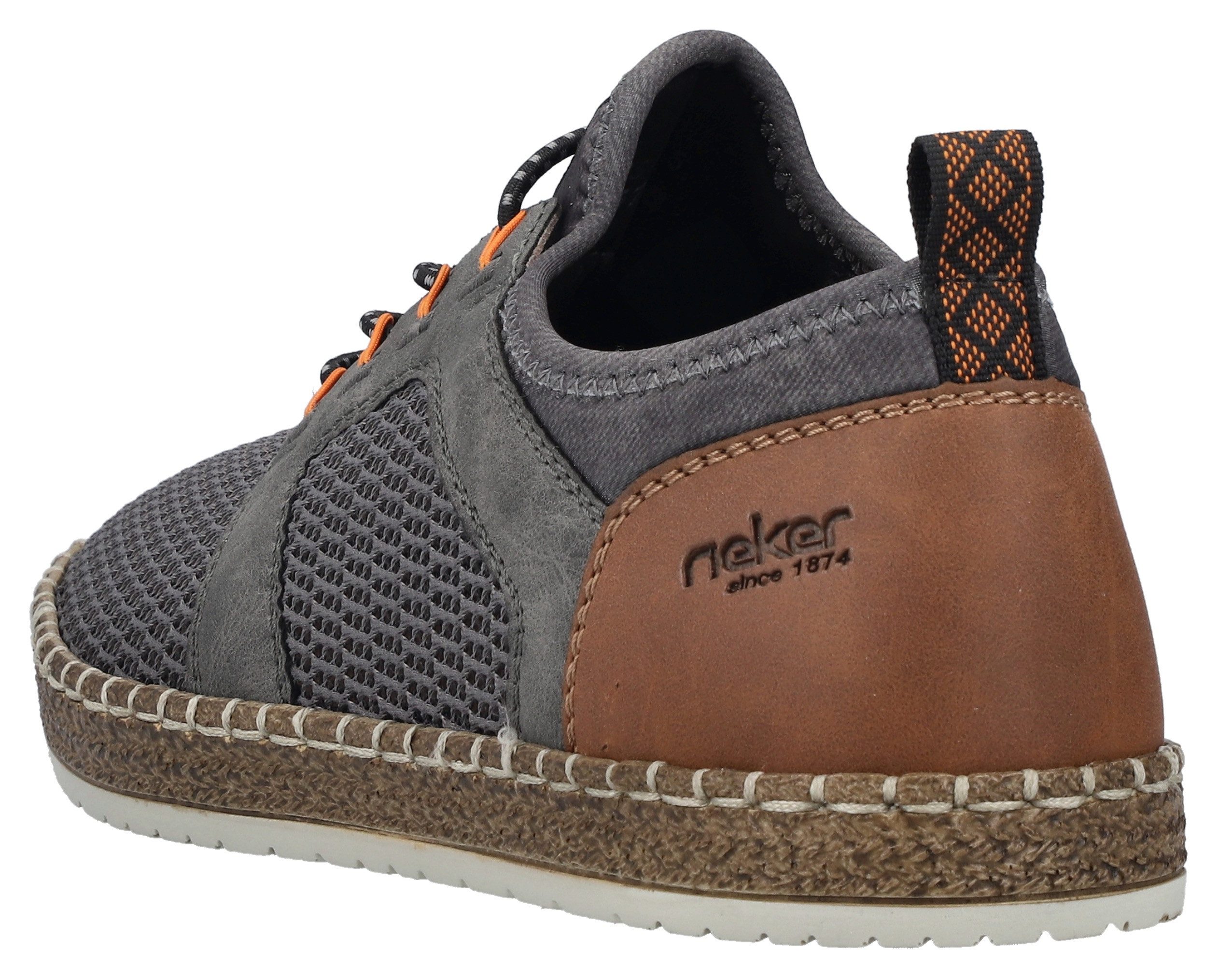 Rieker Slip-on sneakers , instapschoen, slippers, vrijetijdsschoen, elastische instap, elastiek