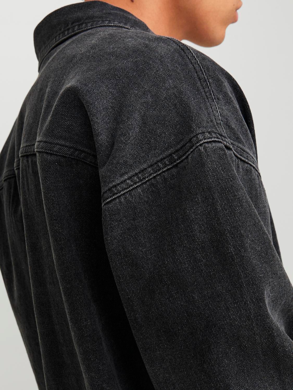 Jack & Jones Overhemd met lange mouwen JORSANTORINI DENIM OVERSHIRT LS SN
