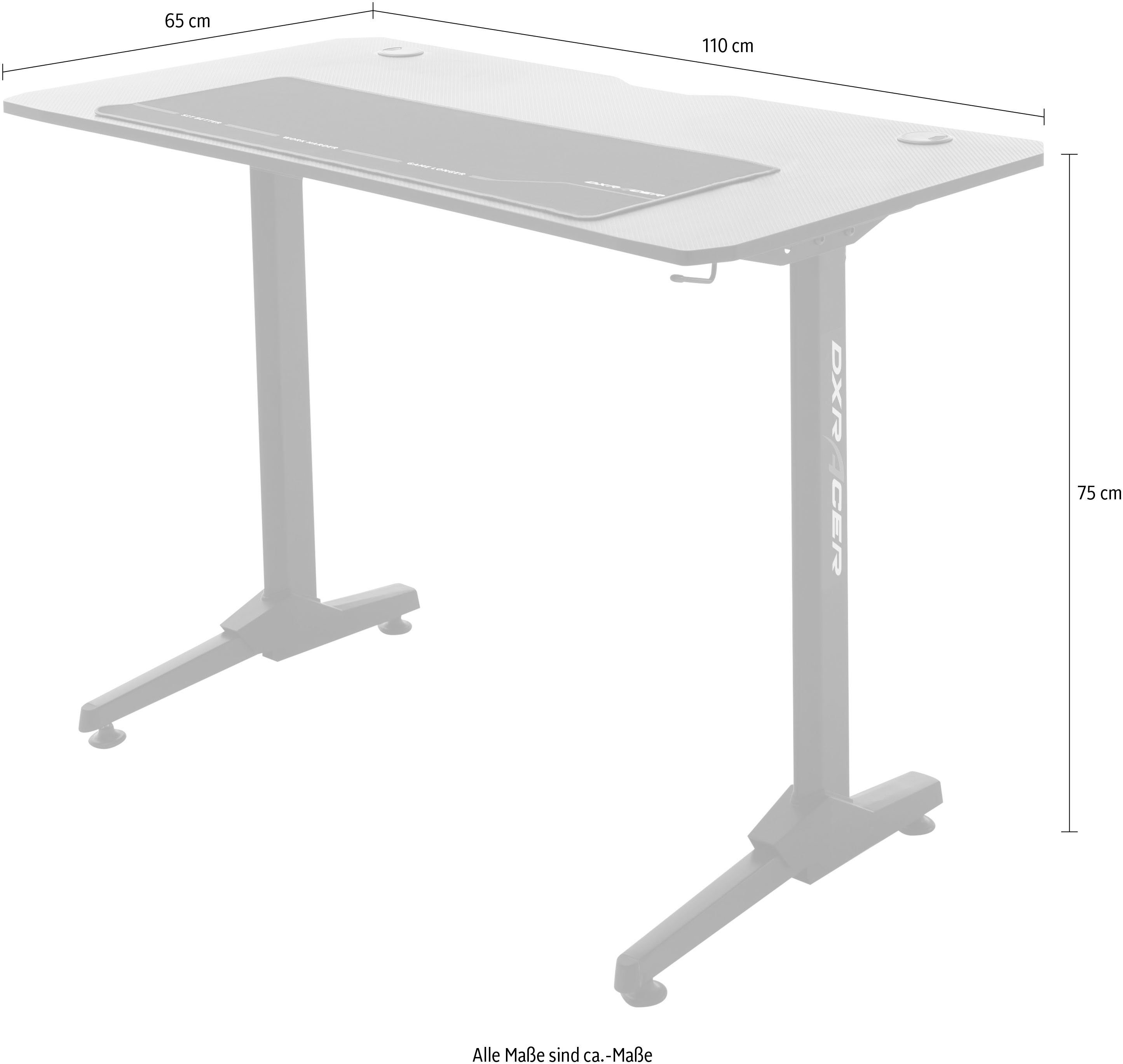 MCA furniture Gamingtafel DX Racer DX coureur gamingtafel
