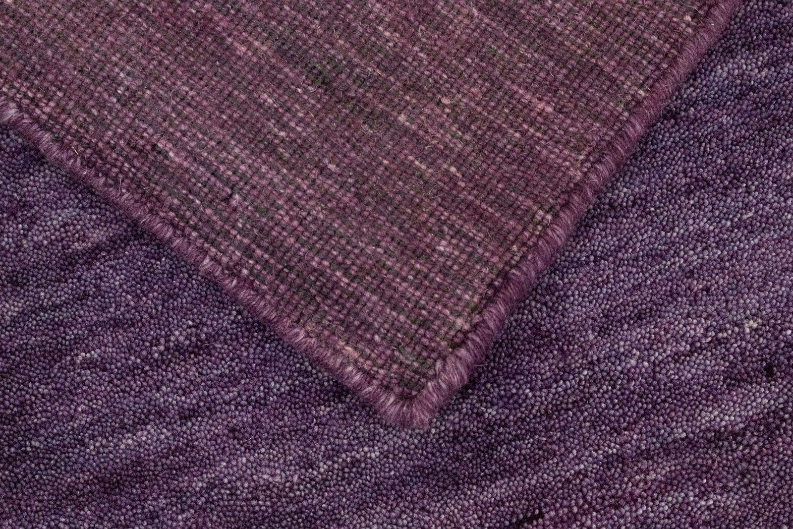 morgenland Wollen kleed Uni - Gabbeh tapijt - Softy Gabbeh look, uni kleuren, 100% wol, zeer zachte pool, woonkamer