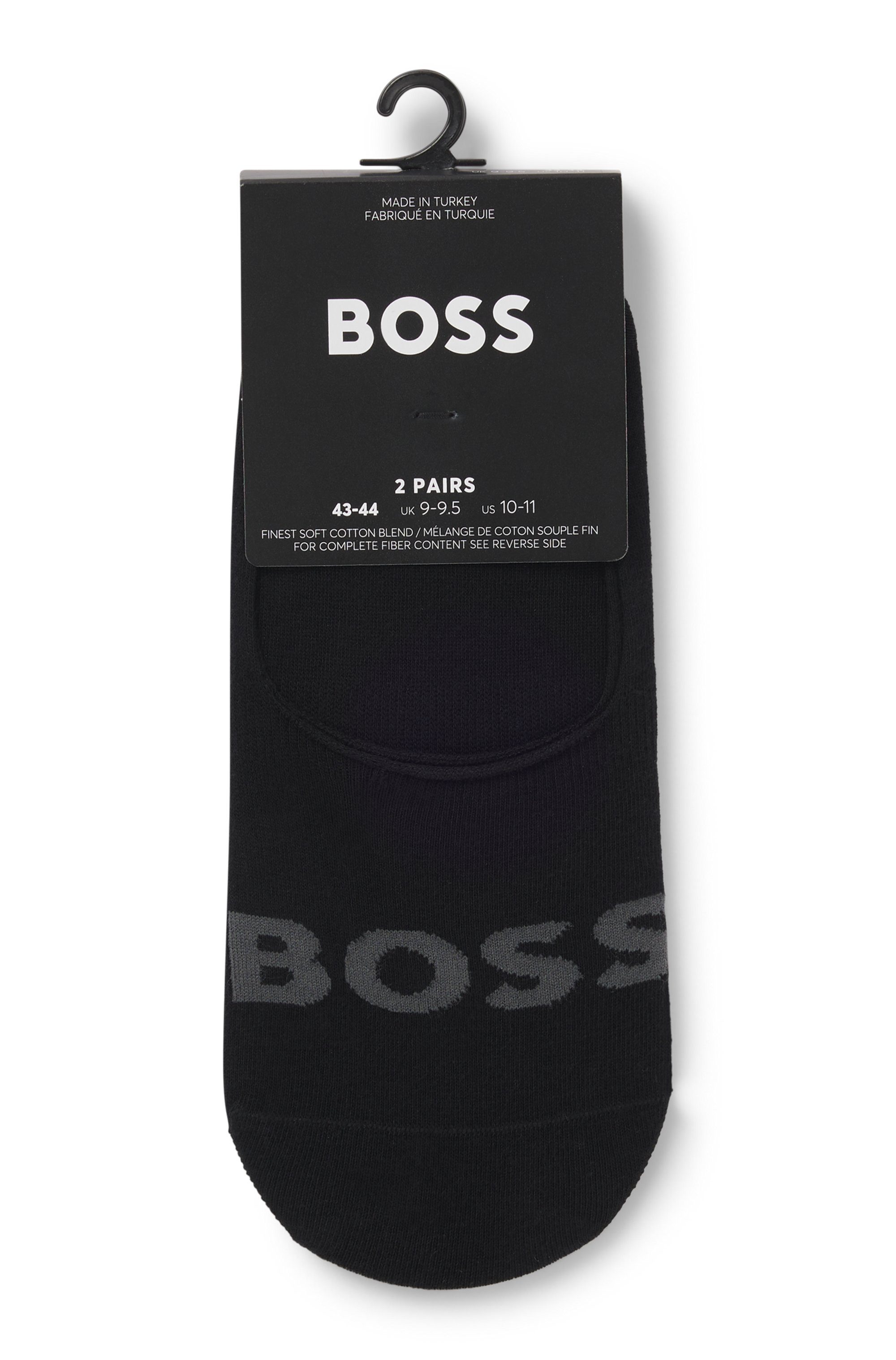 BOSS Business-sokken 2P SL Uni Logo CC (set, 2 paar, 2 stuks)