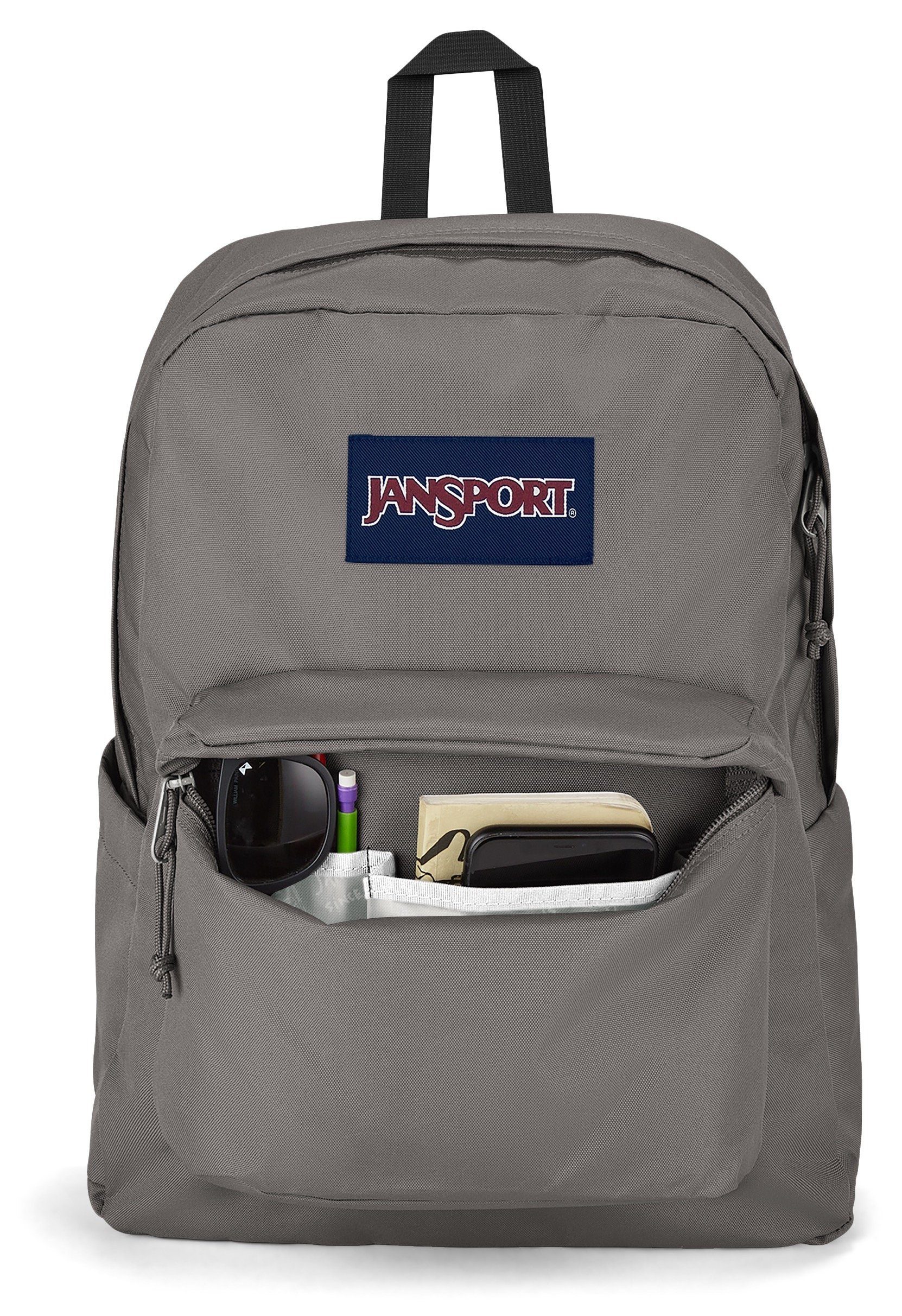 Jansport Vrijetijdsrugzak SuperBreak Plus in een eenvoudige look