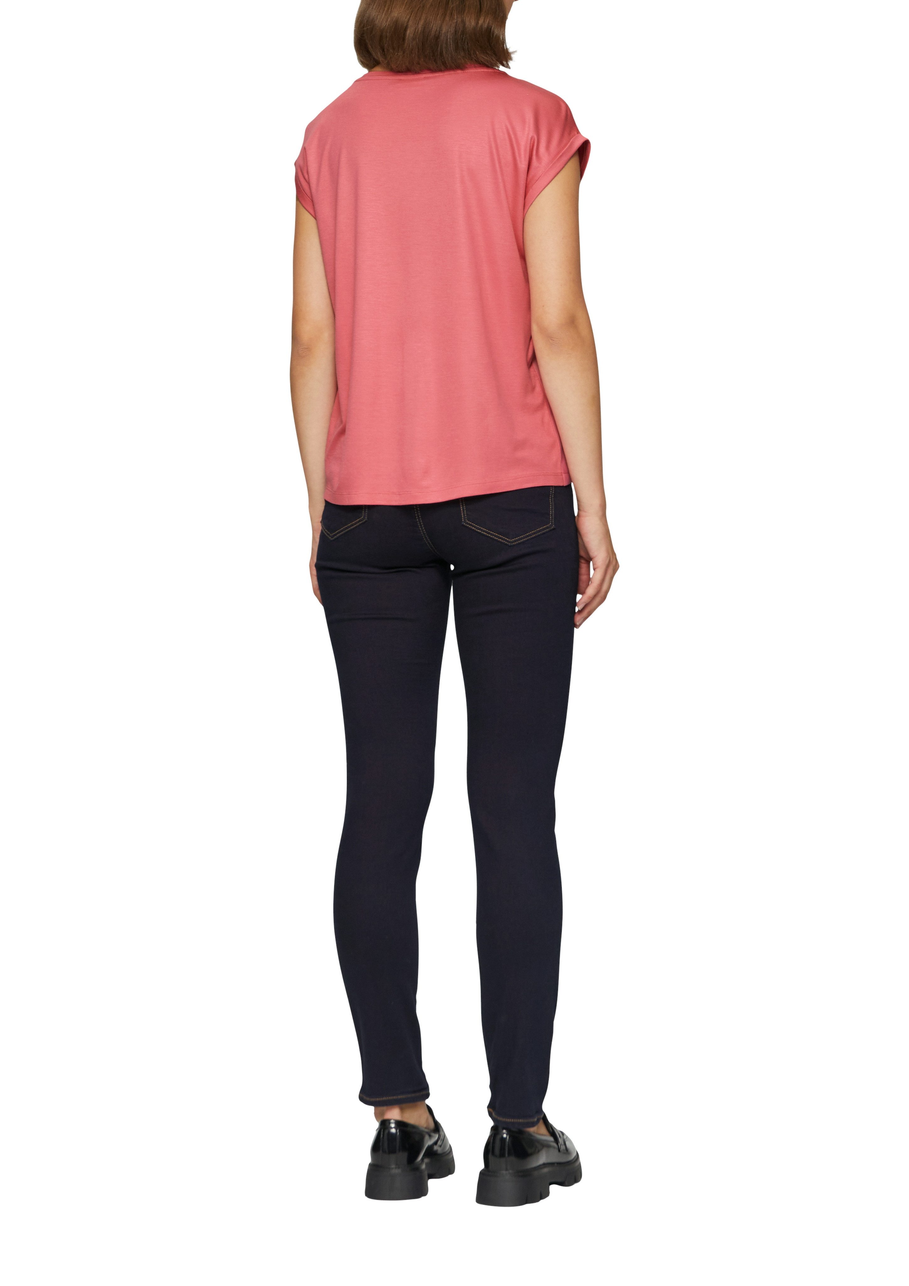 s.Oliver BLACK LABEL T-shirt in jersey-look