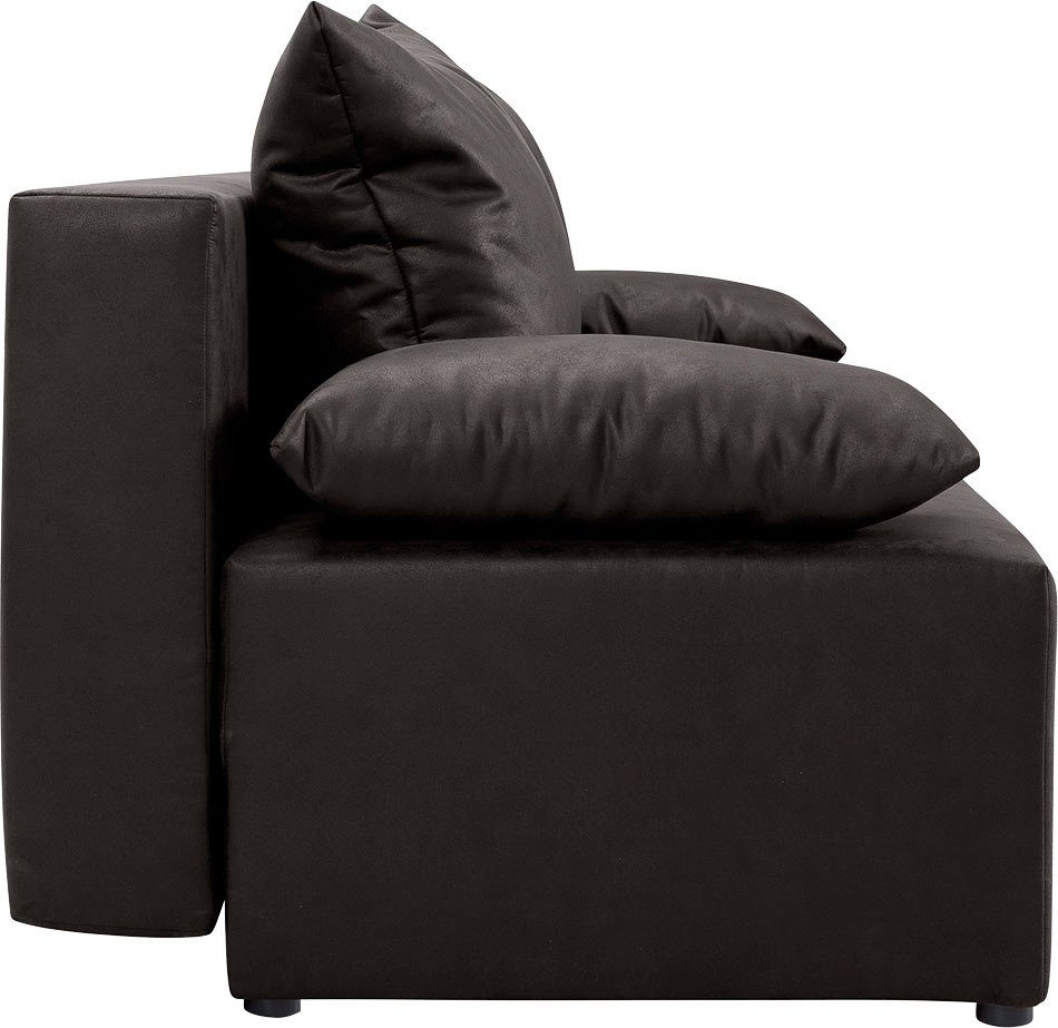 exxpo - sofa fashion Slaapbank Exxpo Tabou Slaapfunctie,bedkist, naar keuze met liftbedfunctie en binnenvering