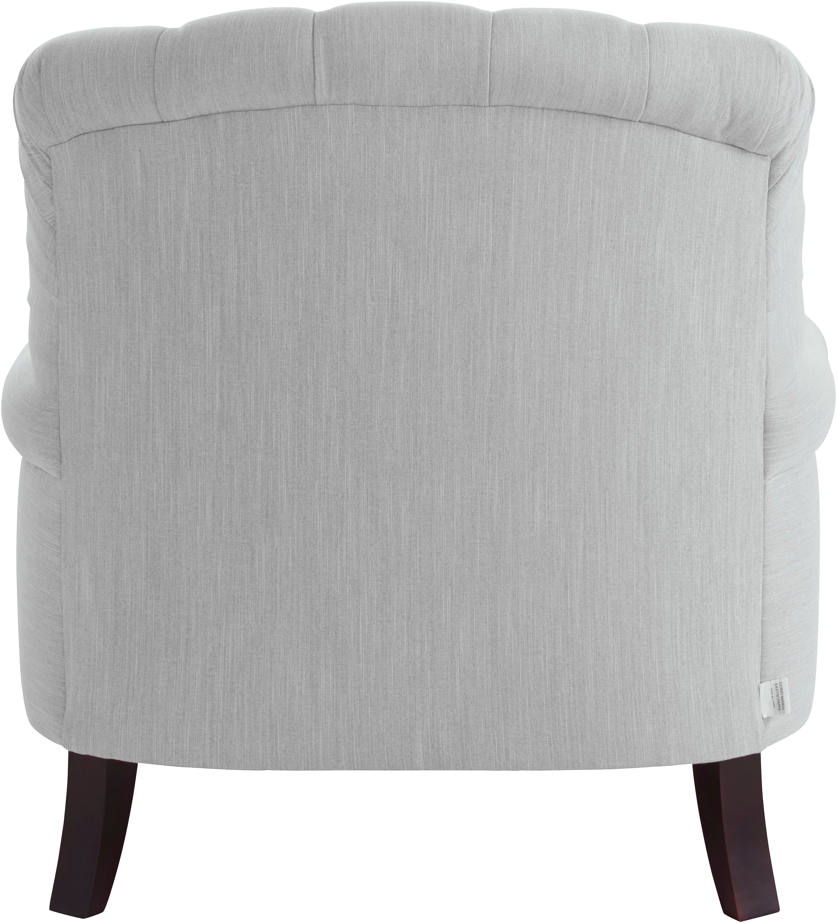 Guido Maria Kretschmer Home&Living Loveseat Amiens fauteuil loungefauteuil met prachtige capitonnage achter