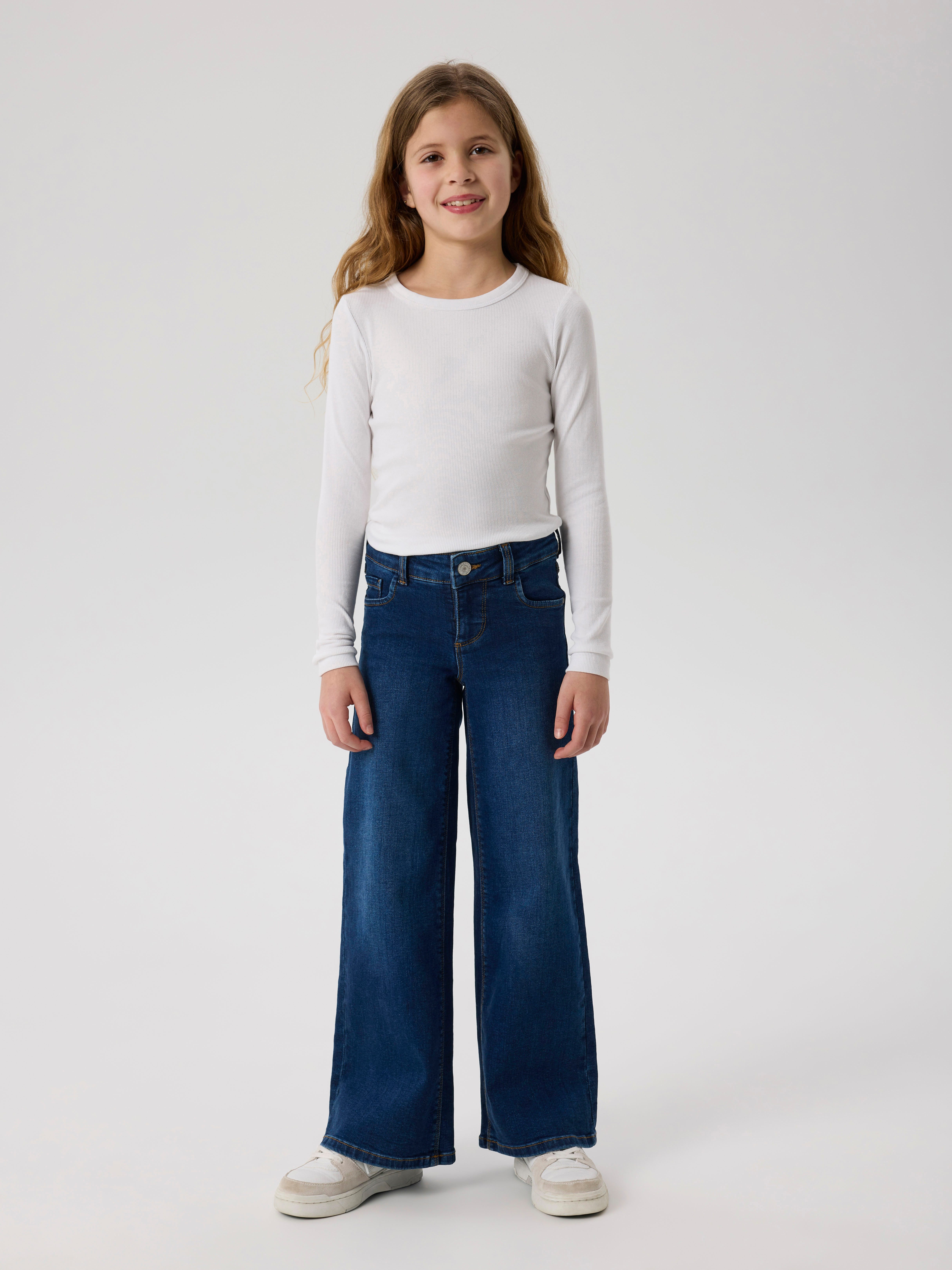 Name It Wijde jeans NKFPOLLY X-WIDE JEANS 3057-FR NOOS