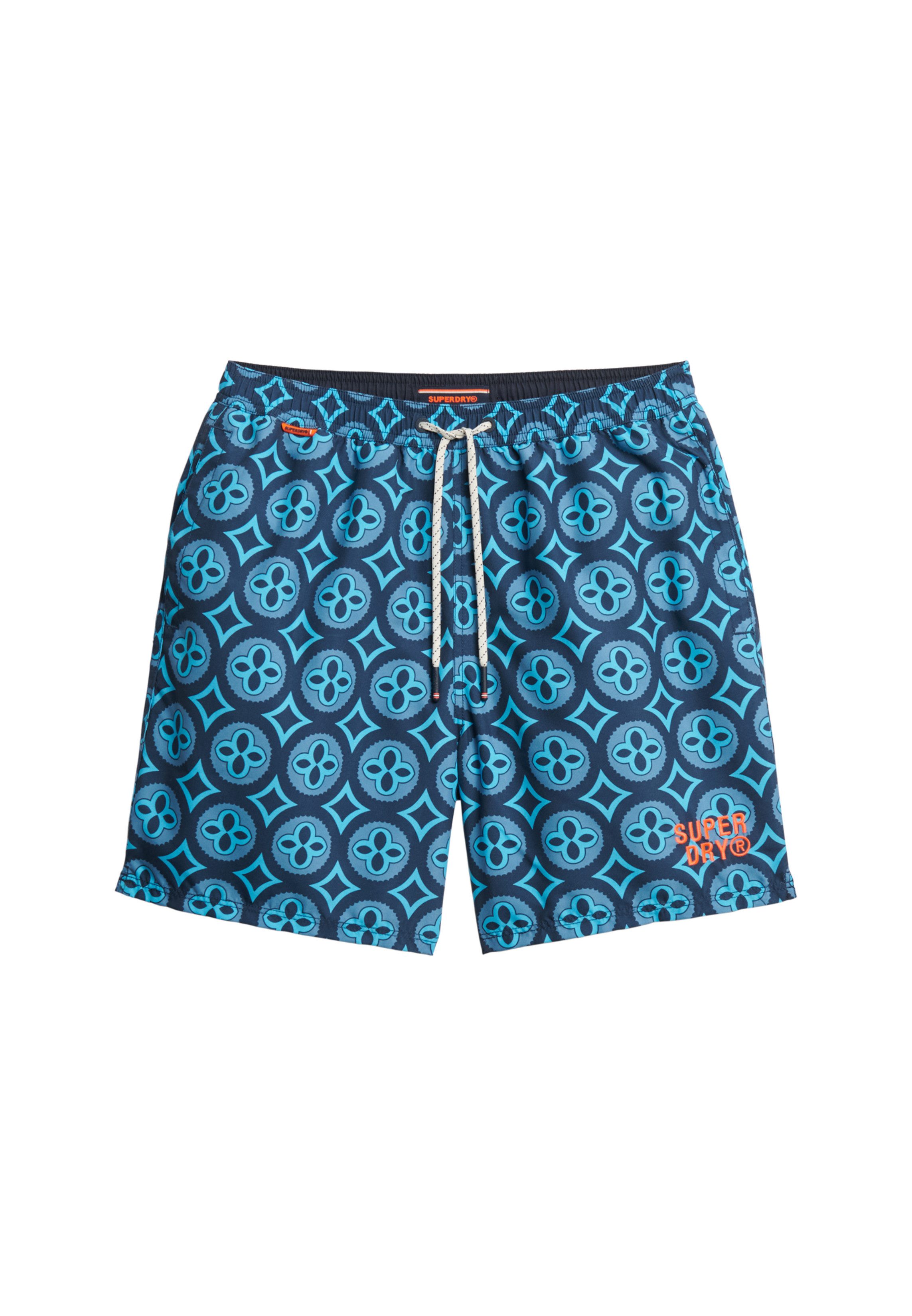 Superdry Zwemshort TILE PRINT 17 ZWEM SHORT