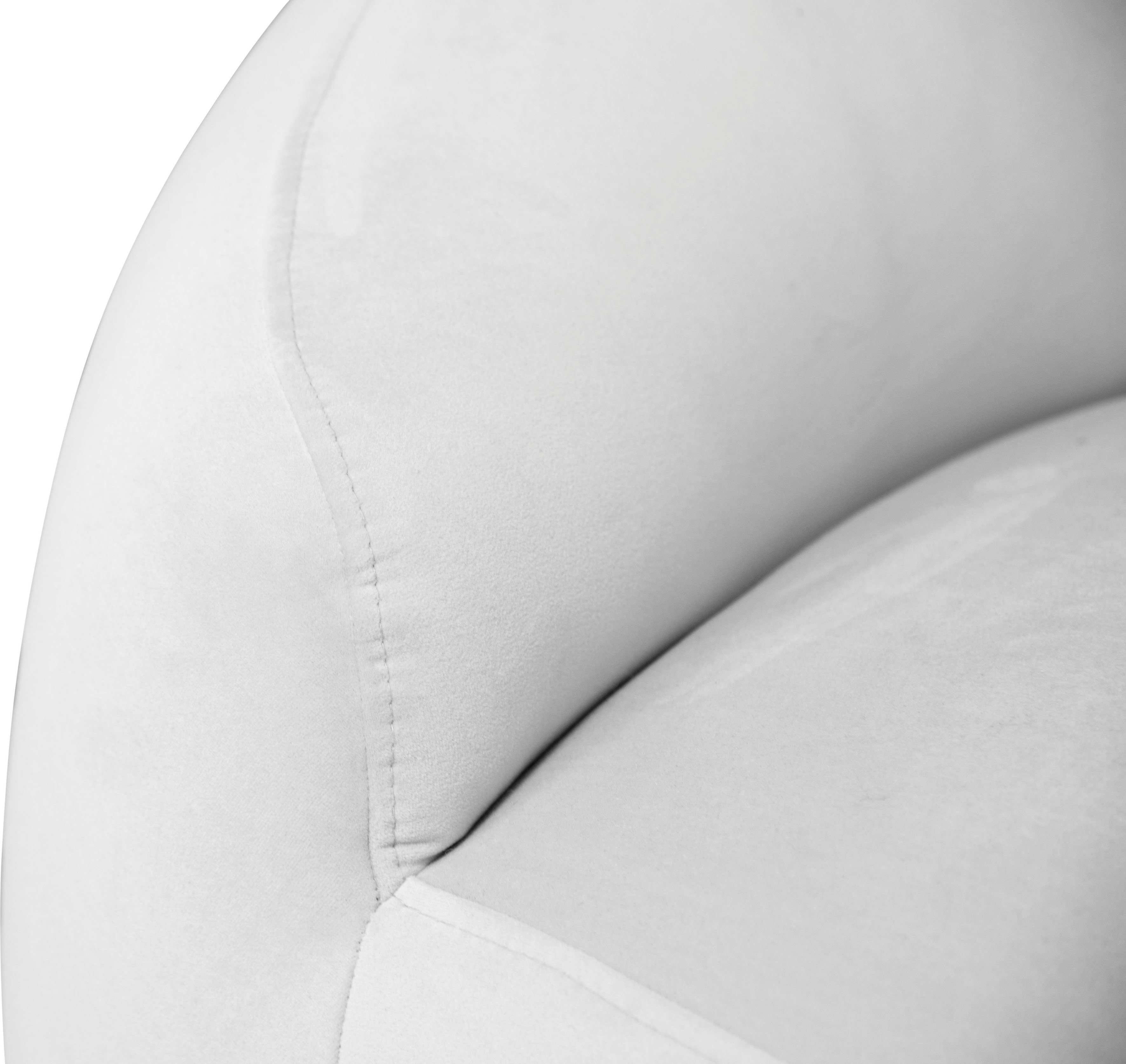 LeGer Home by Lena Gercke Megabank YANI designerbank, organische vorm, afmetingen B/D/H: 240/64/81 cm